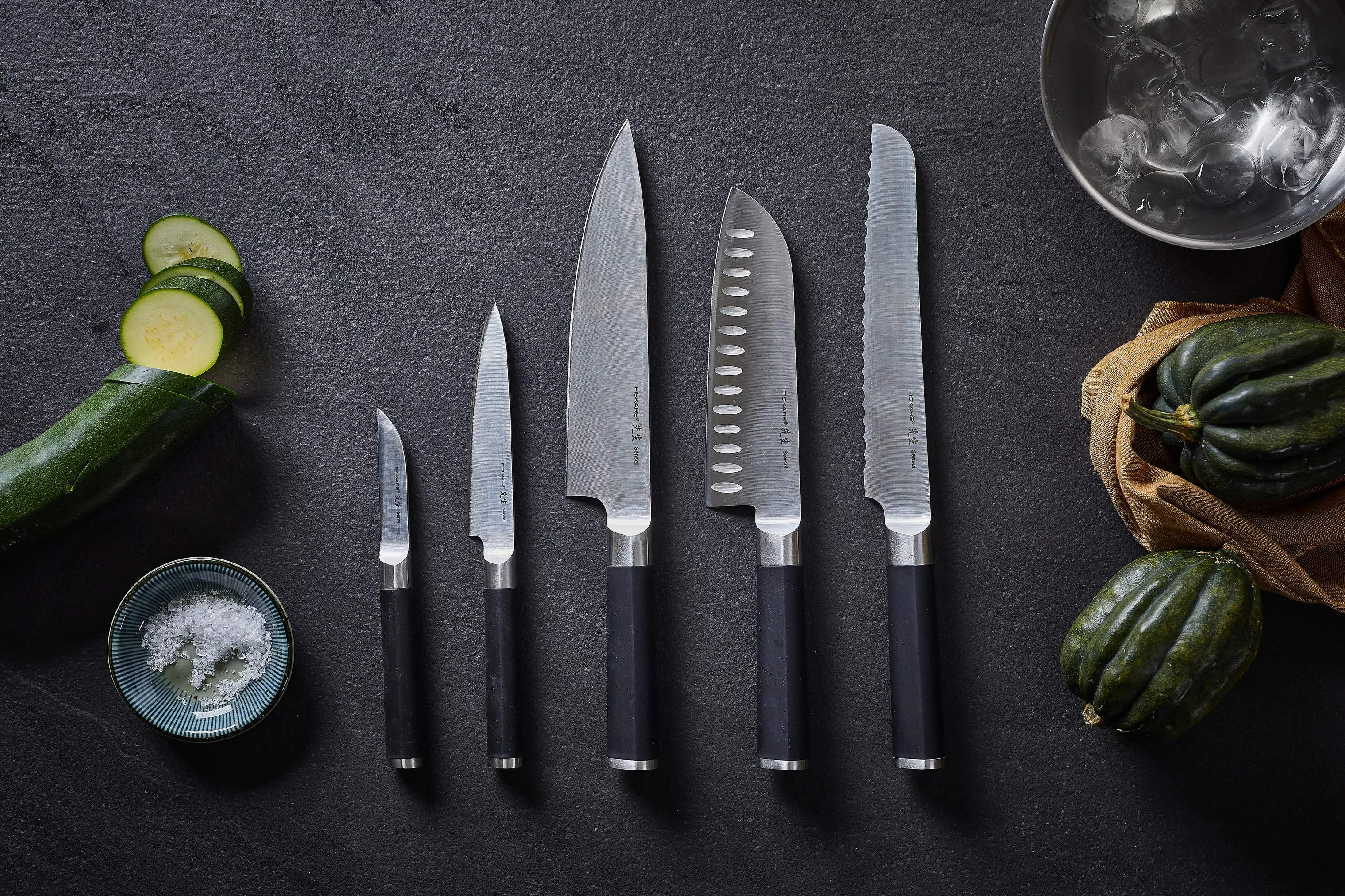Fiskars Urteknive Sensei Urtekniv i Stål, 4
