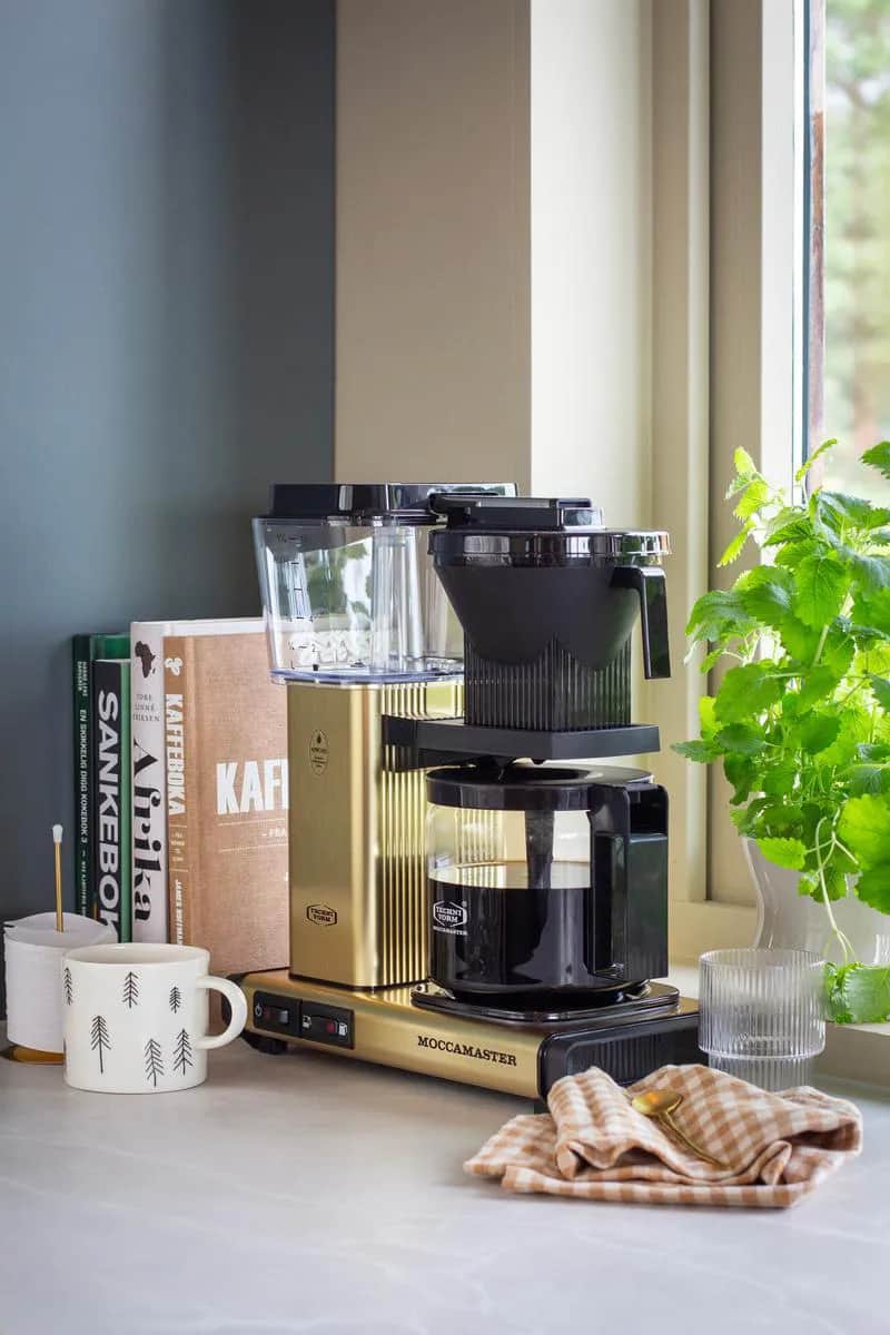 Moccamaster Kaffemaskiner Optio Kaffemaskine i Gold1, 3