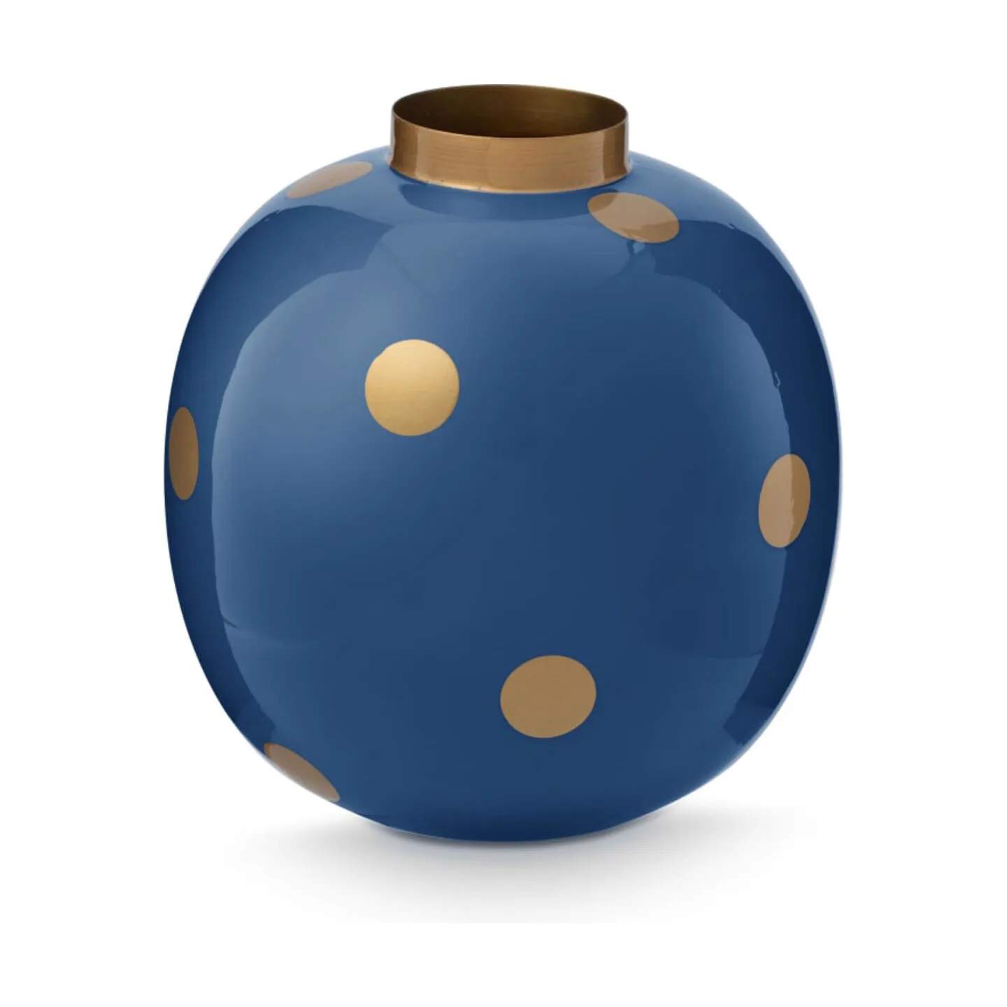 Dot delight Vase, navy, large