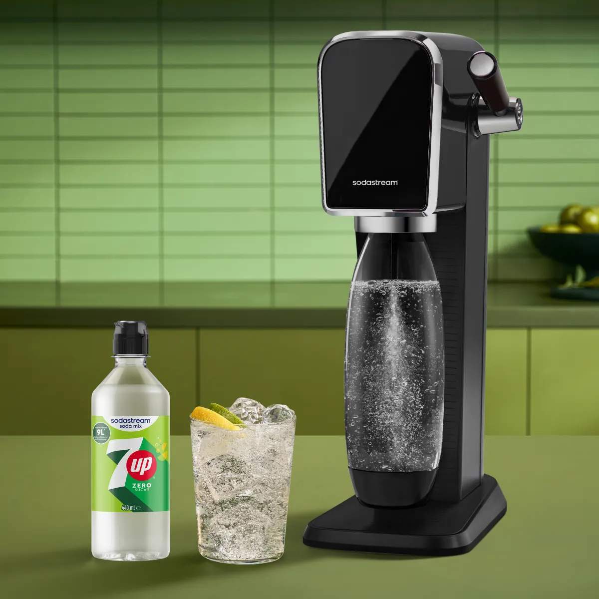 SodaStream Smagskoncentrater Sirup - 7UP Zero i 7UP Zero, 4