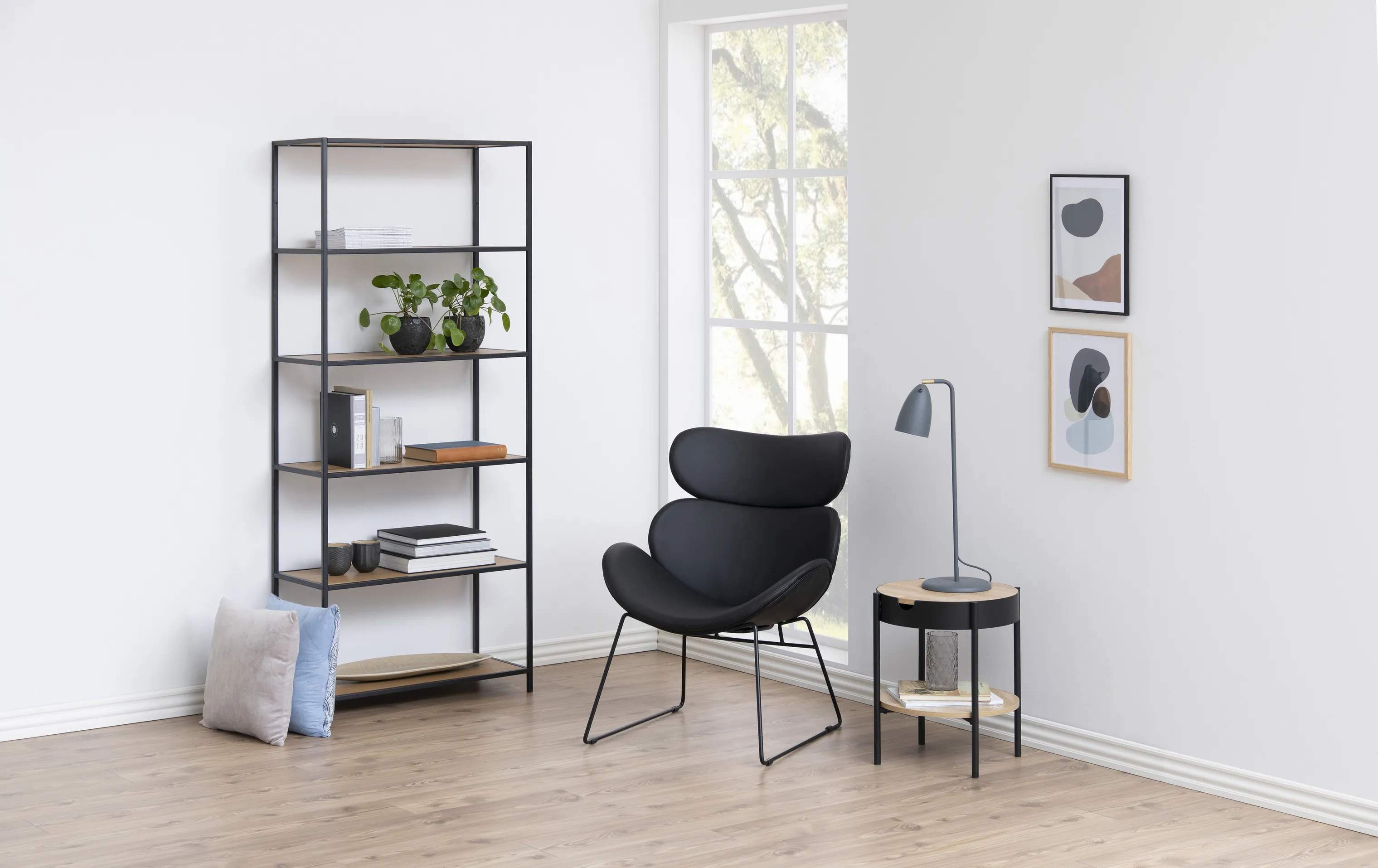 CASA Living Lænestole Cazar Loungestol i Sort, 2