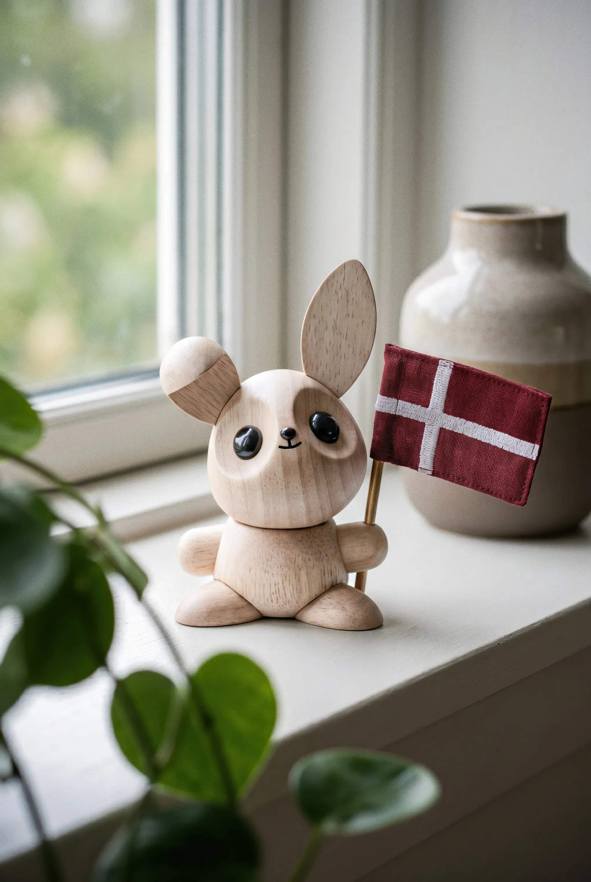 FableWood Dyrefigurer Kanin - Karla i Natur, 2