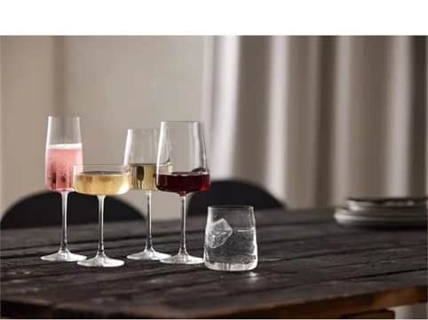 Lyngby Glas Vandglas Zero Vandglas - 6 stk. i klar, 42 cl, 2