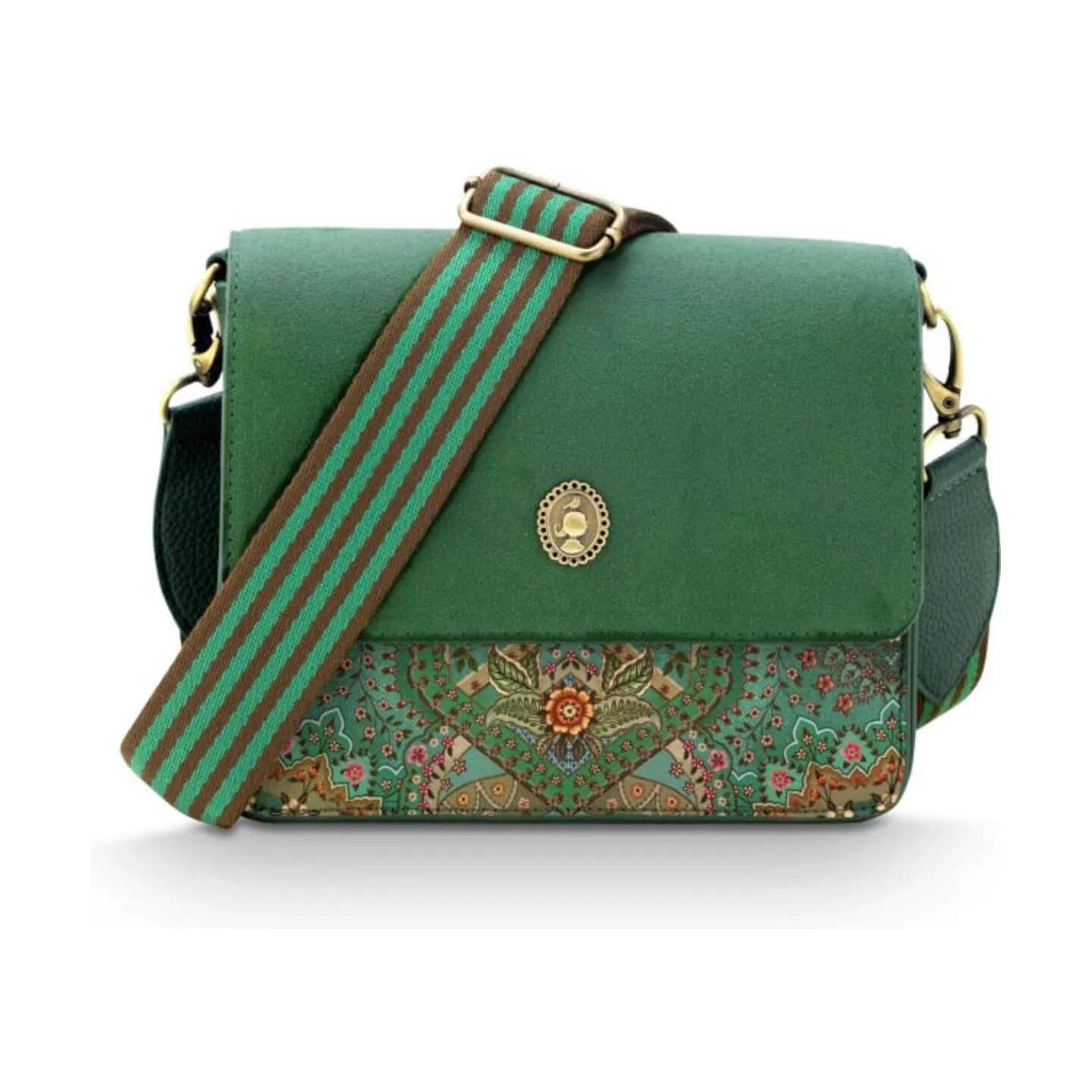Fenna Cross Body Bag, grøn 1, large