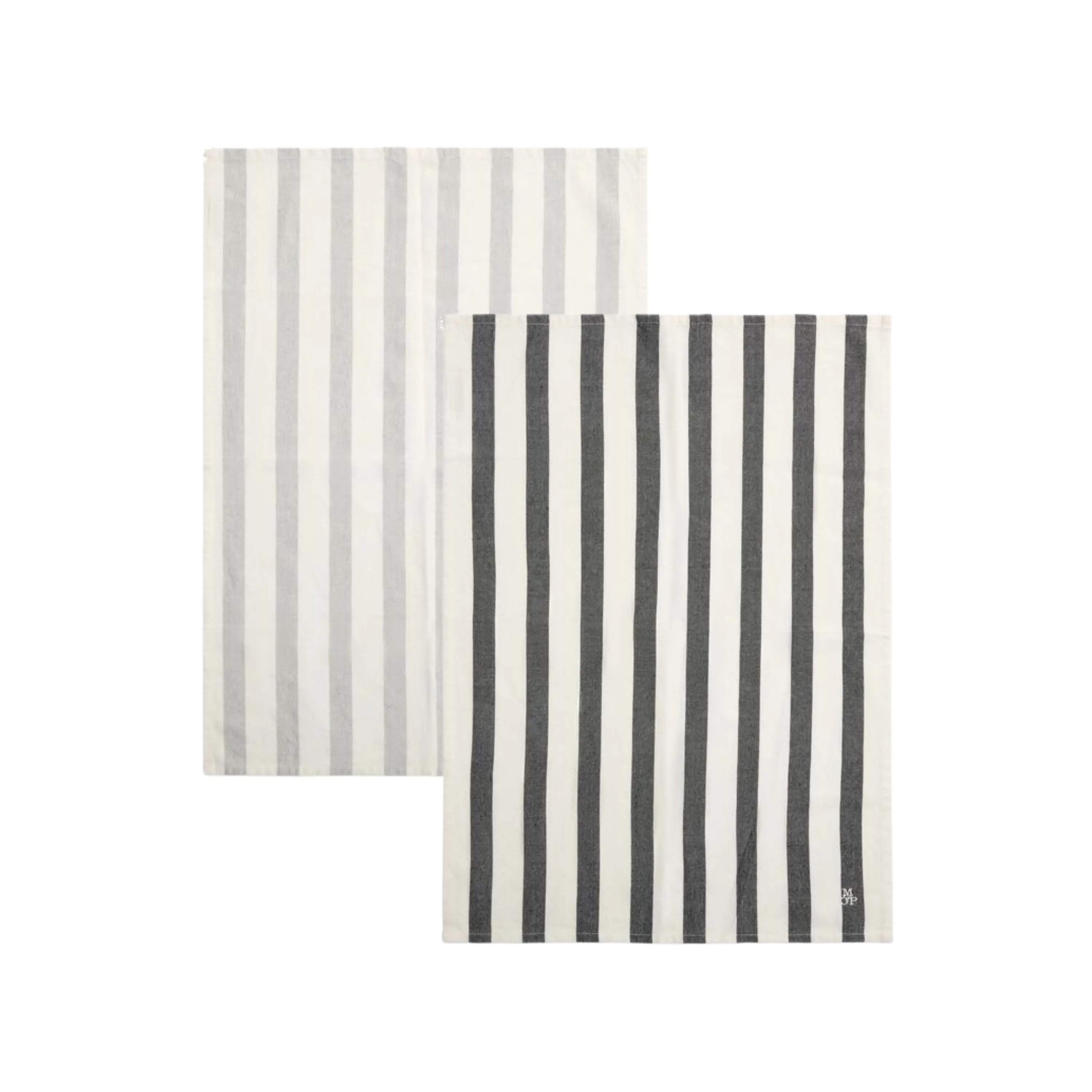 Marc O'Polo Viskestykker Haley Viskestykke - 2 stk. i Multi black, 1
