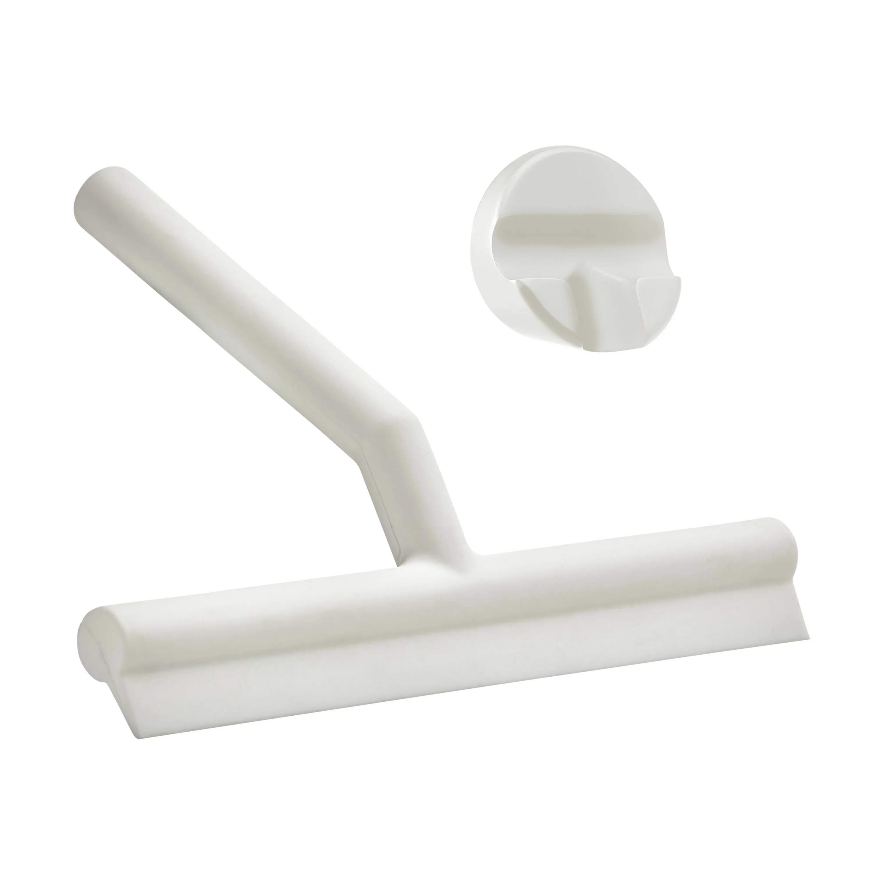 Skraber m. holder, white, large