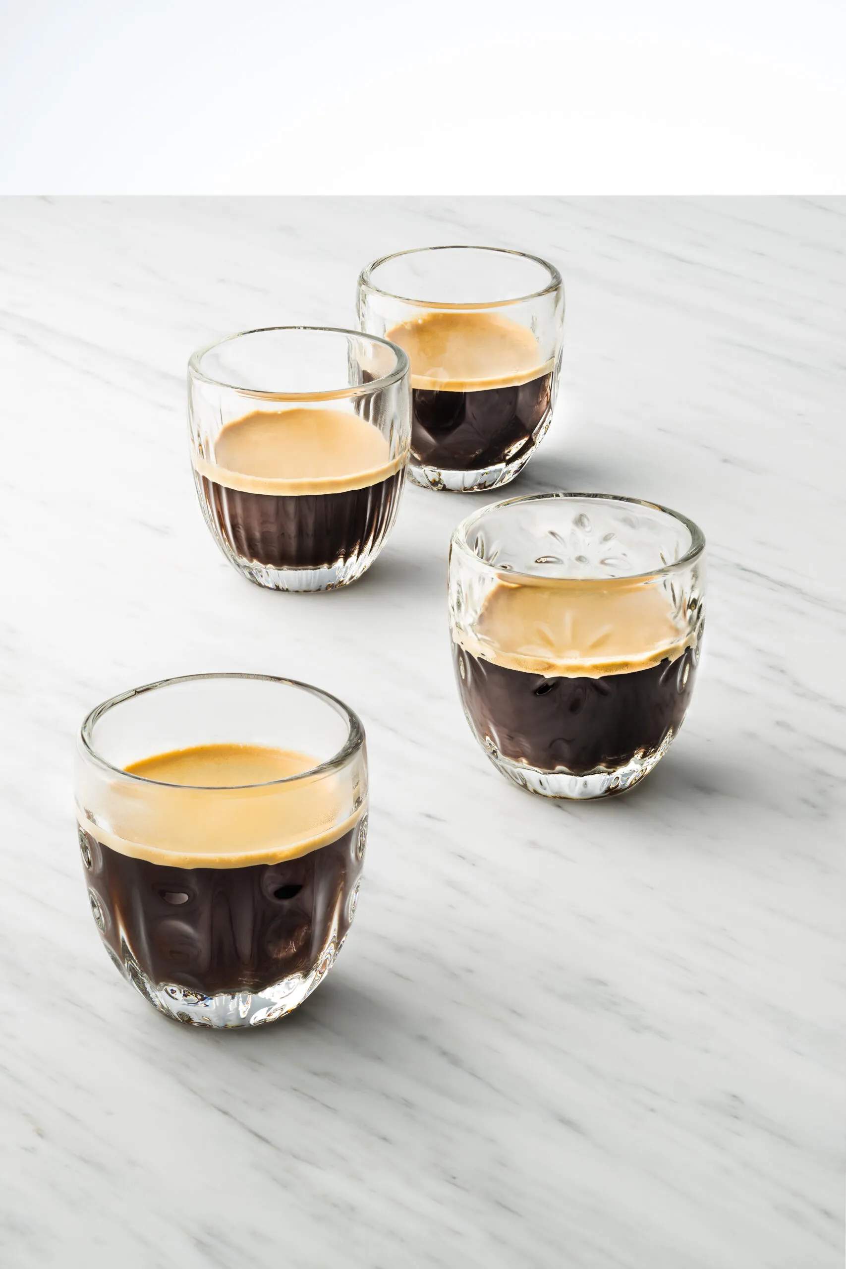 La Rochère Espressokopper Espressoglas - 4 stk. i Klar, 2