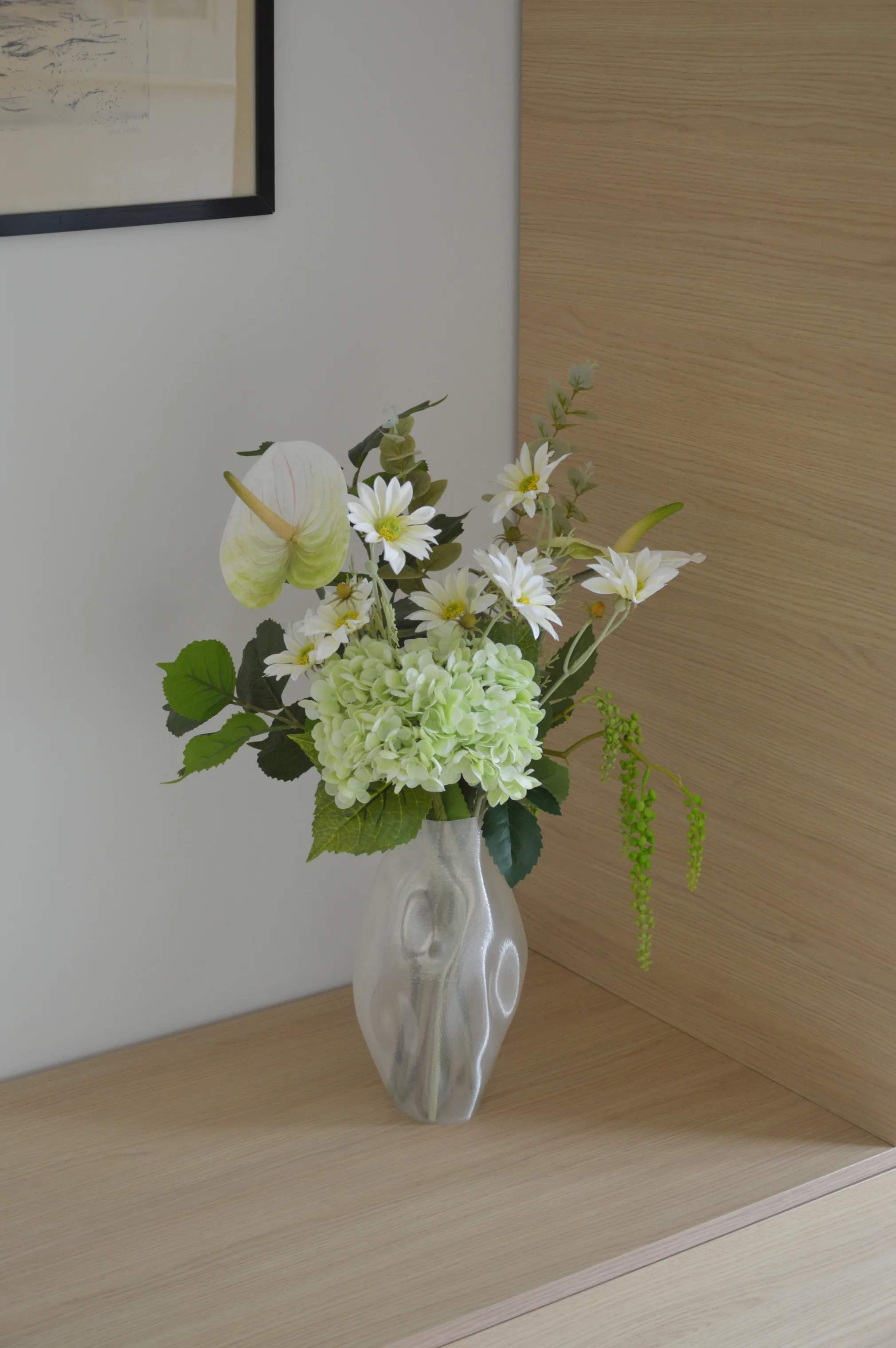 Fleuristc Kunstige blomster Fresh Mint Buket i 8 stilke, 2