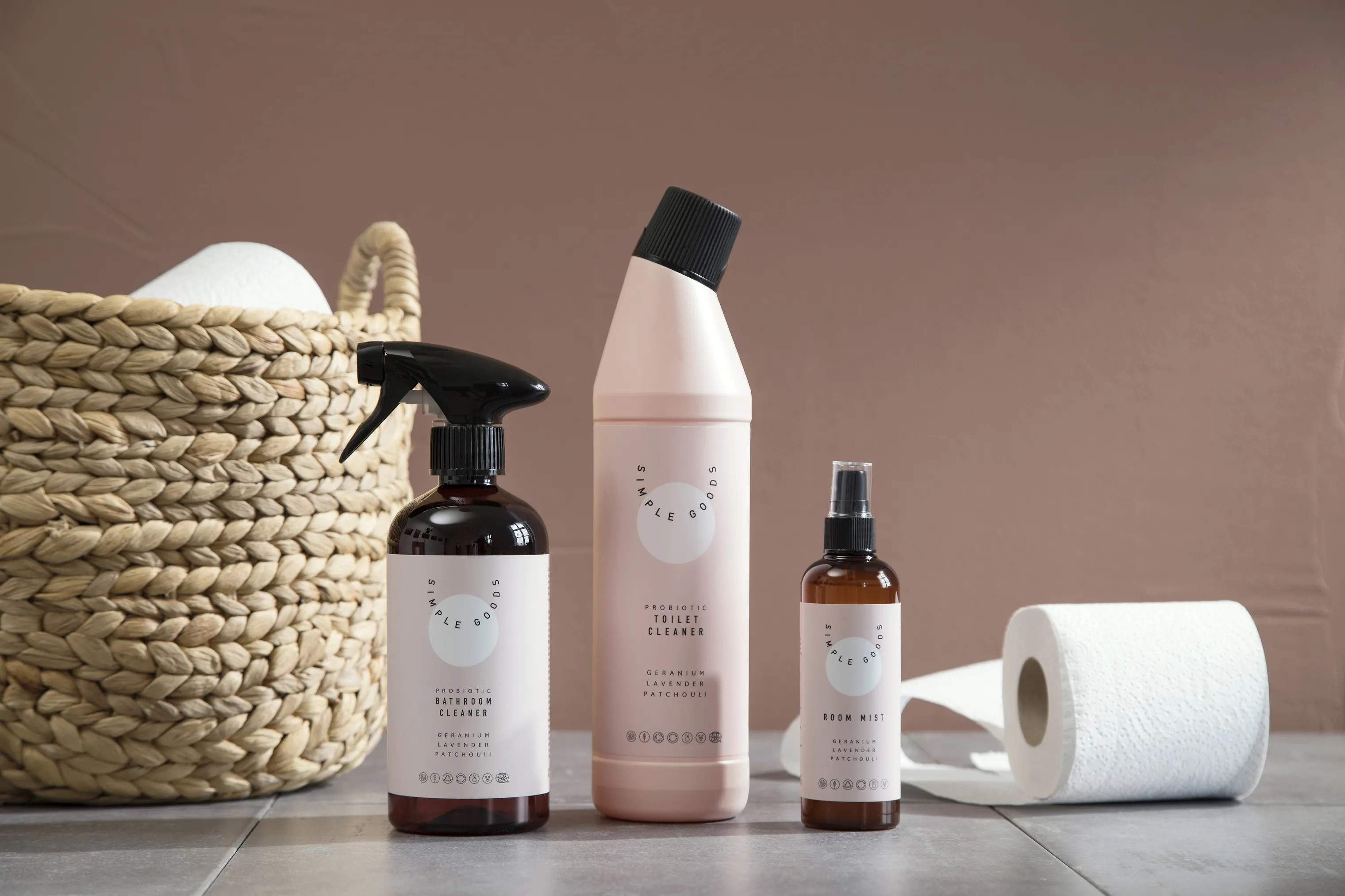 Simple Goods Rengøringsmidler Room Mist Spray i Grøn, 2