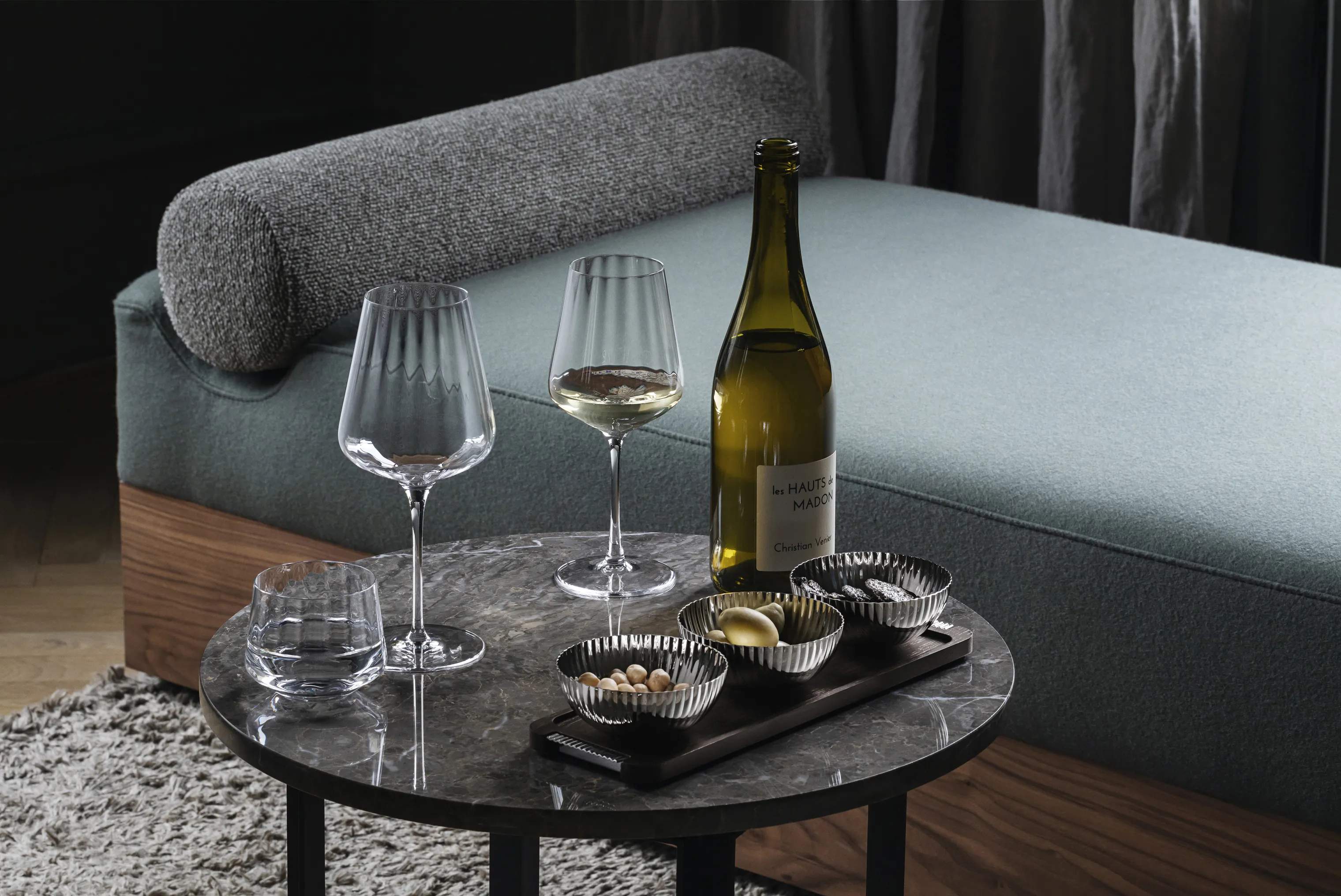 Georg Jensen Vandglas Bernadotte Glas - 6 stk. i 25 cl, 2