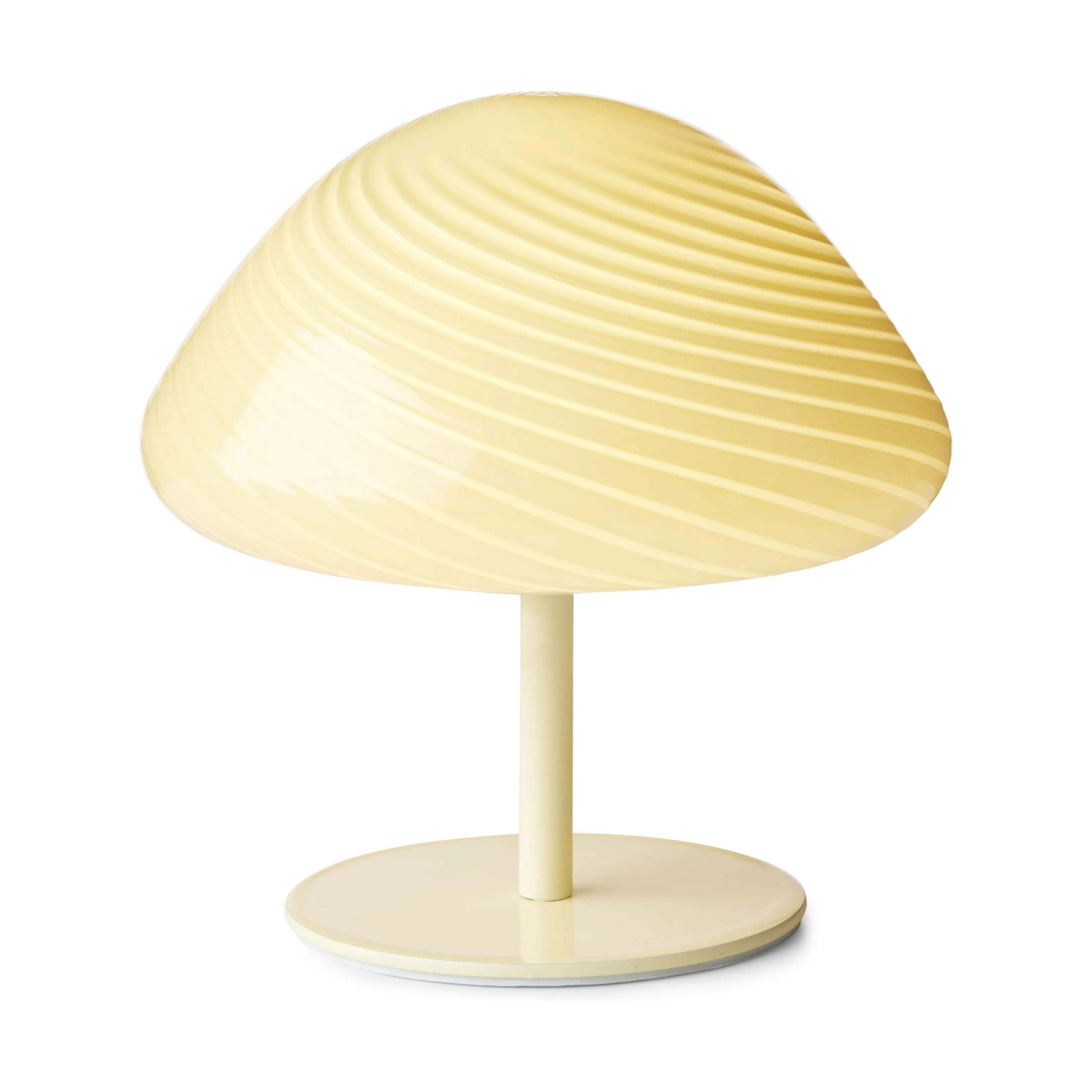 Mini Mush Bordlampe, creme, large