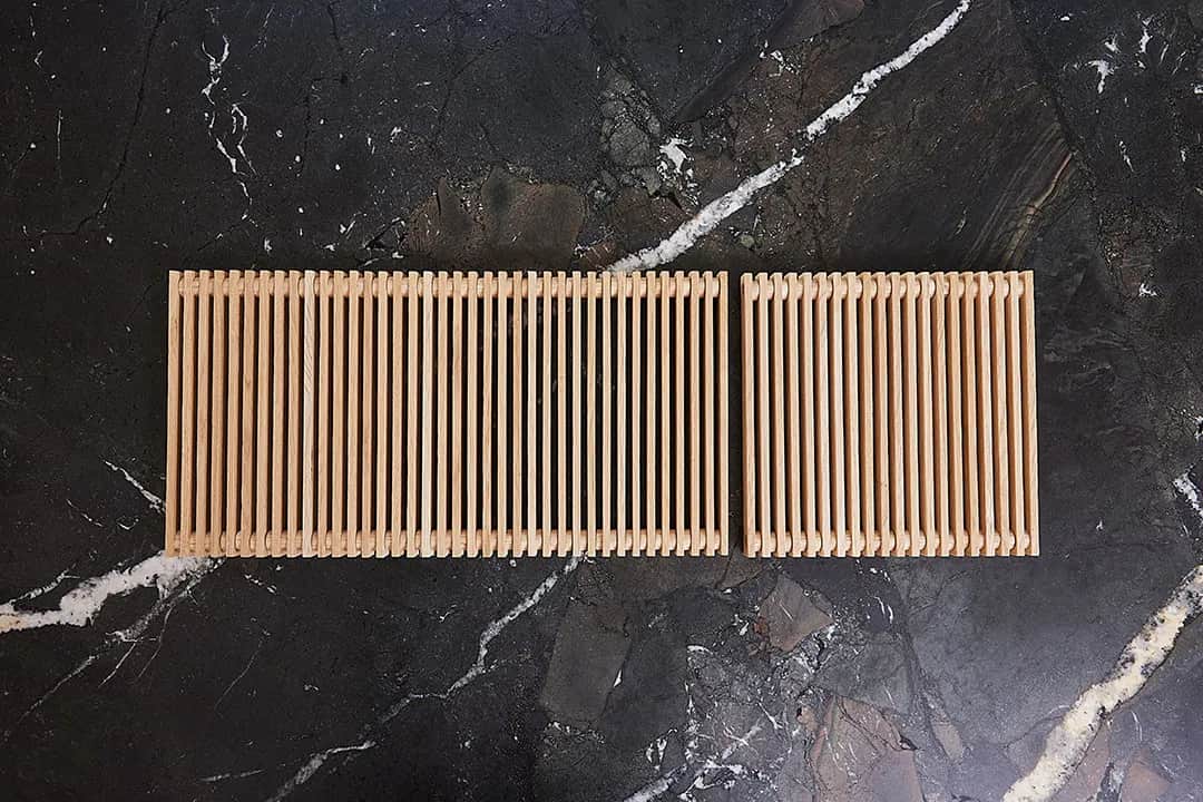 RISVIG Design Bordskånere Lignus Gryderist i Egetræ, 5