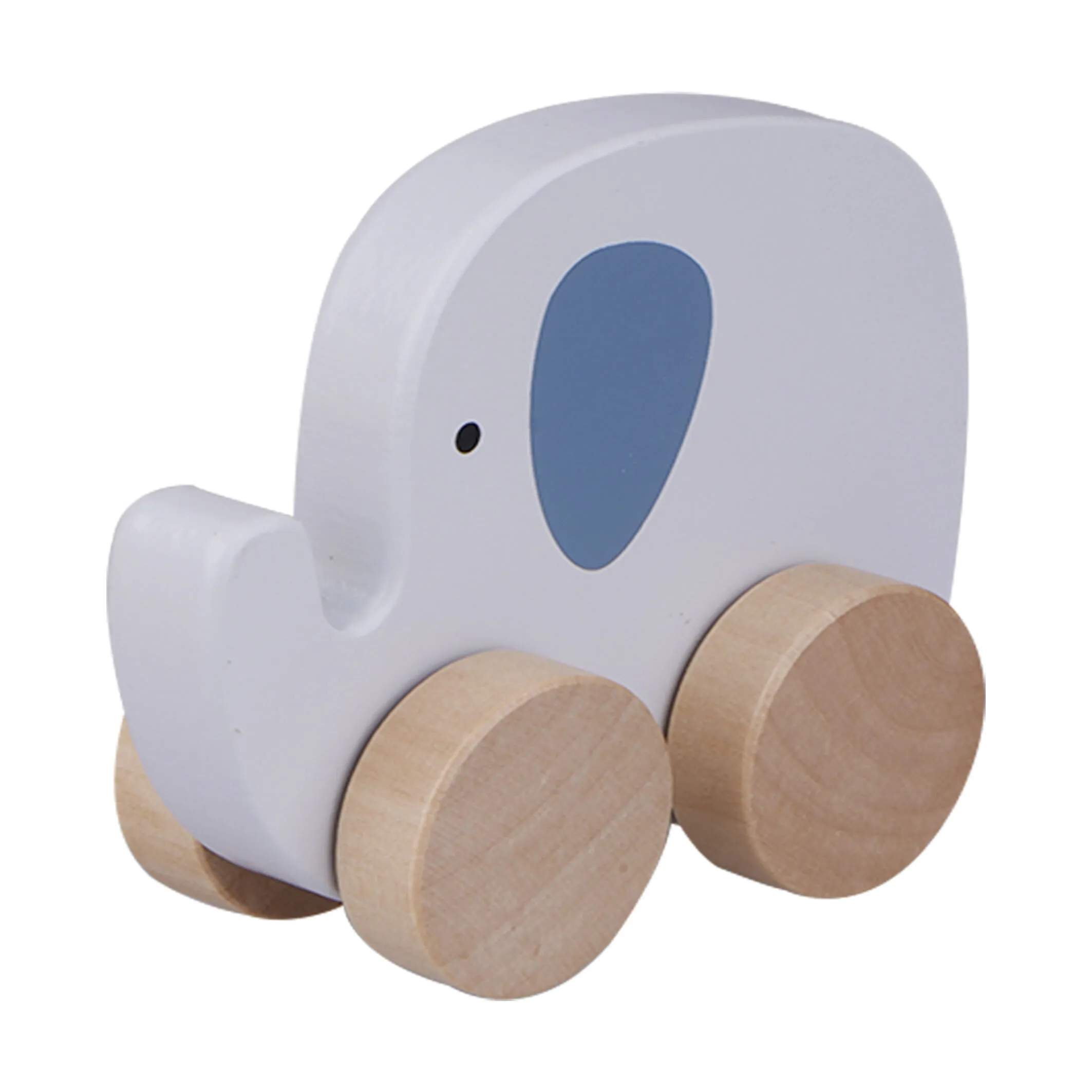 Barbo Toys Til børneværelset Barbo Baby Træk Dyr - Elefant i Lysegrå/natur, 3