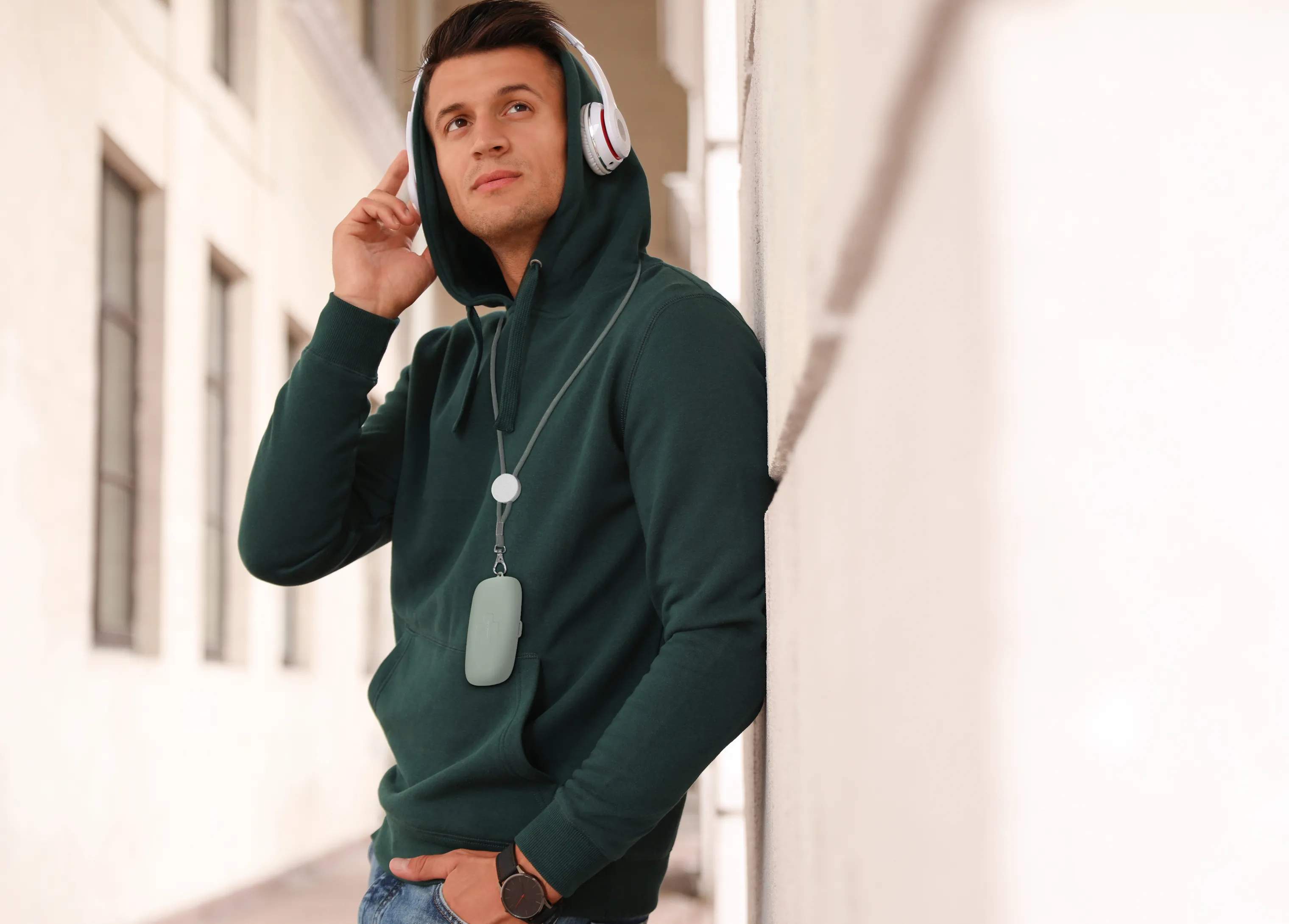 guzzini Øvrig personlig pleje On the Go Case til mundbind i Grå-Sort, 5