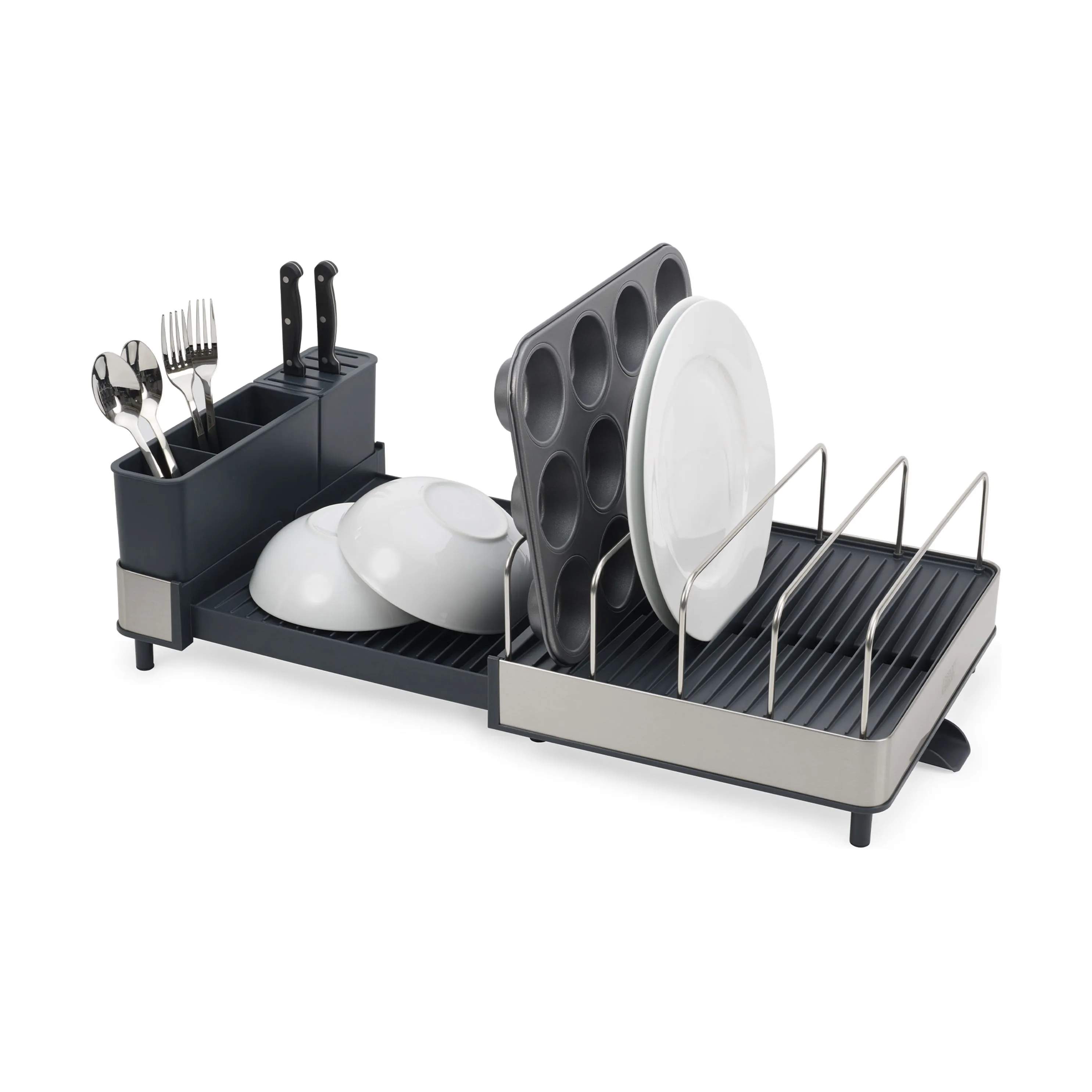 Joseph Joseph Opvaskestativer Extend Max Opvaskestativ i Stainless Steel, 9