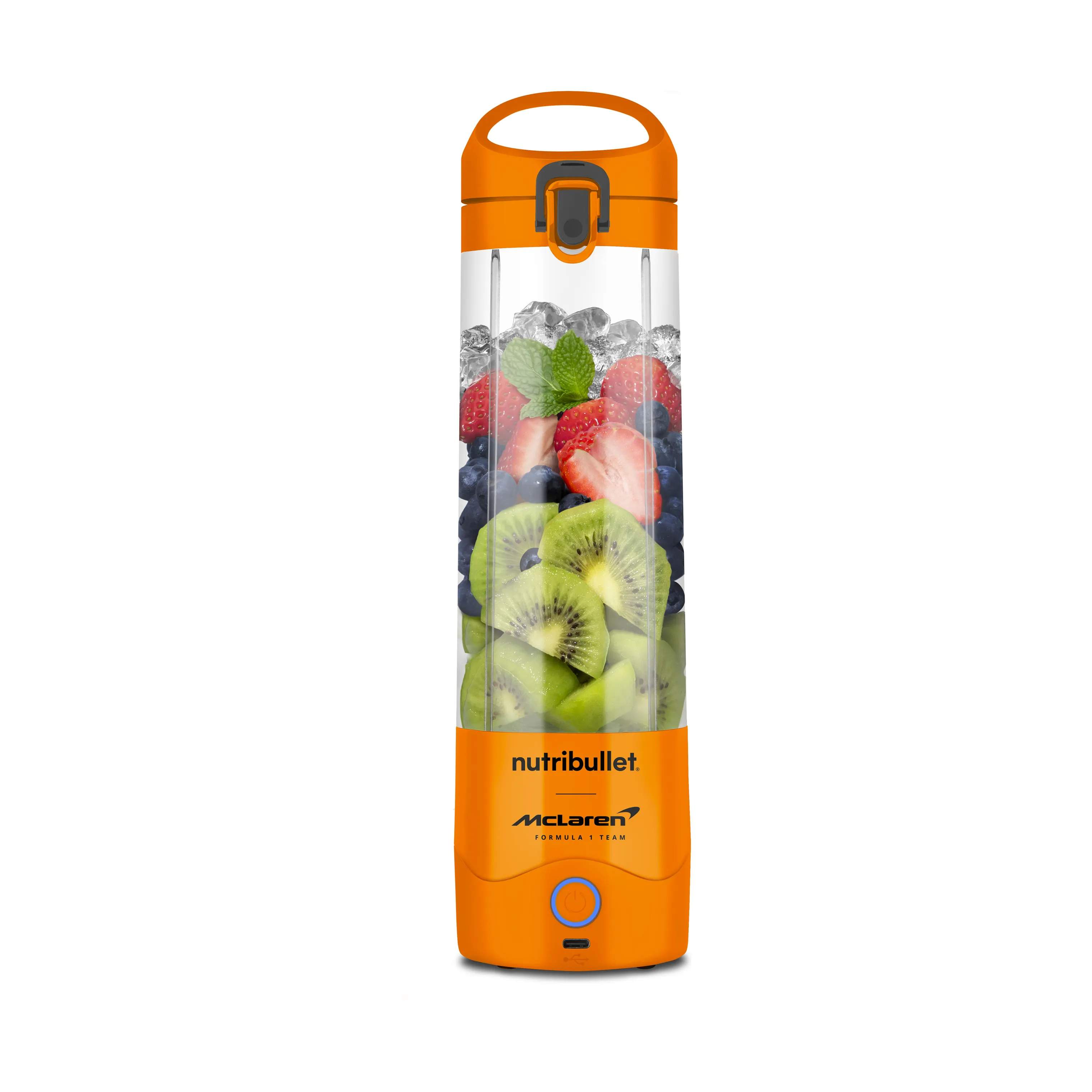 Smoothieblender, orange, large