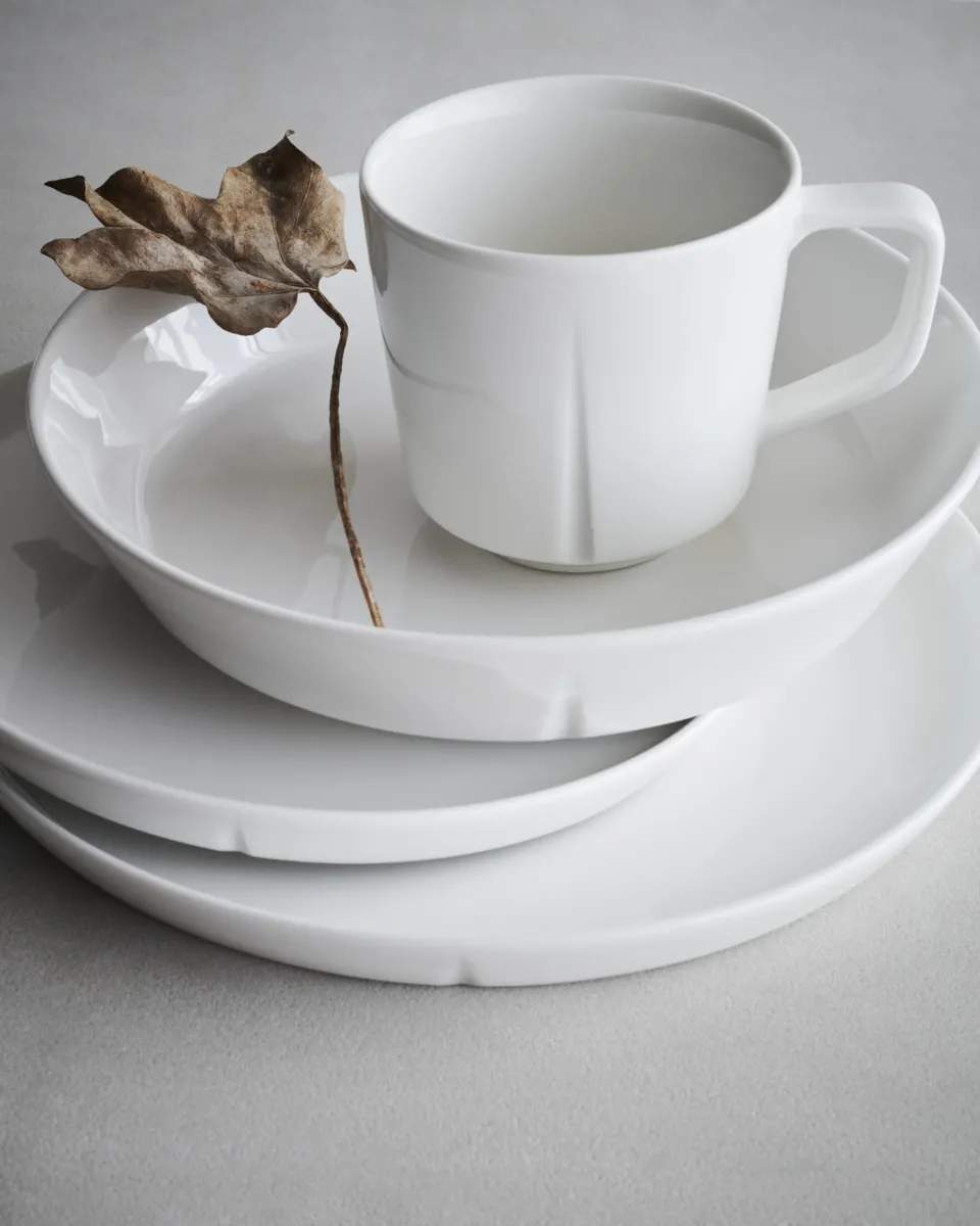 Rosendahl Middagstallerkener Grand Cru Essentials Middagstallerken - 4 stk. i Hvid, 2
