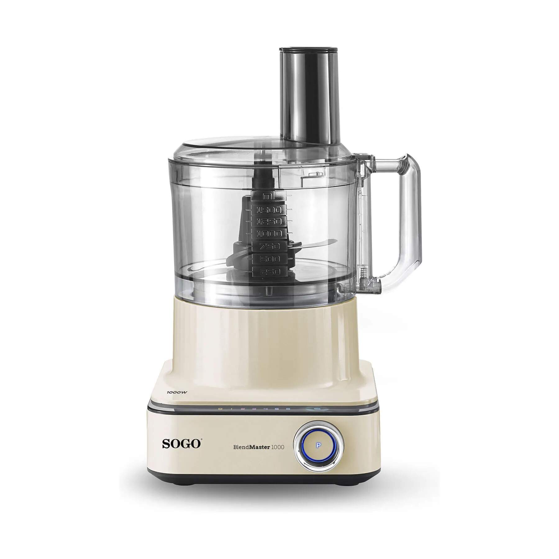 Sogo Foodprocessorer Foodprocessor i Beige, 1