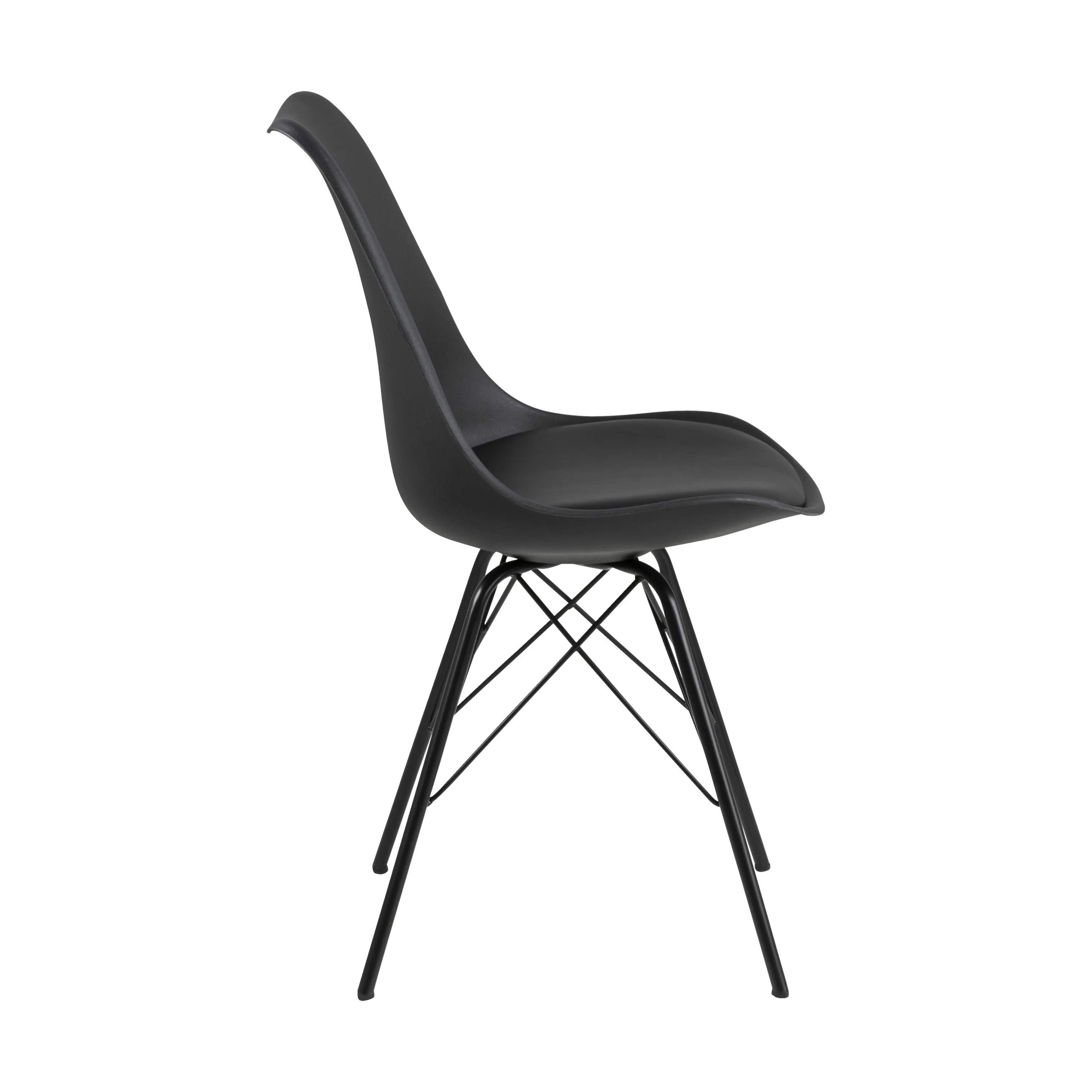 CASA Living Spisebordsstole Eris Spisebordsstol - 2 stk. i sort, 4