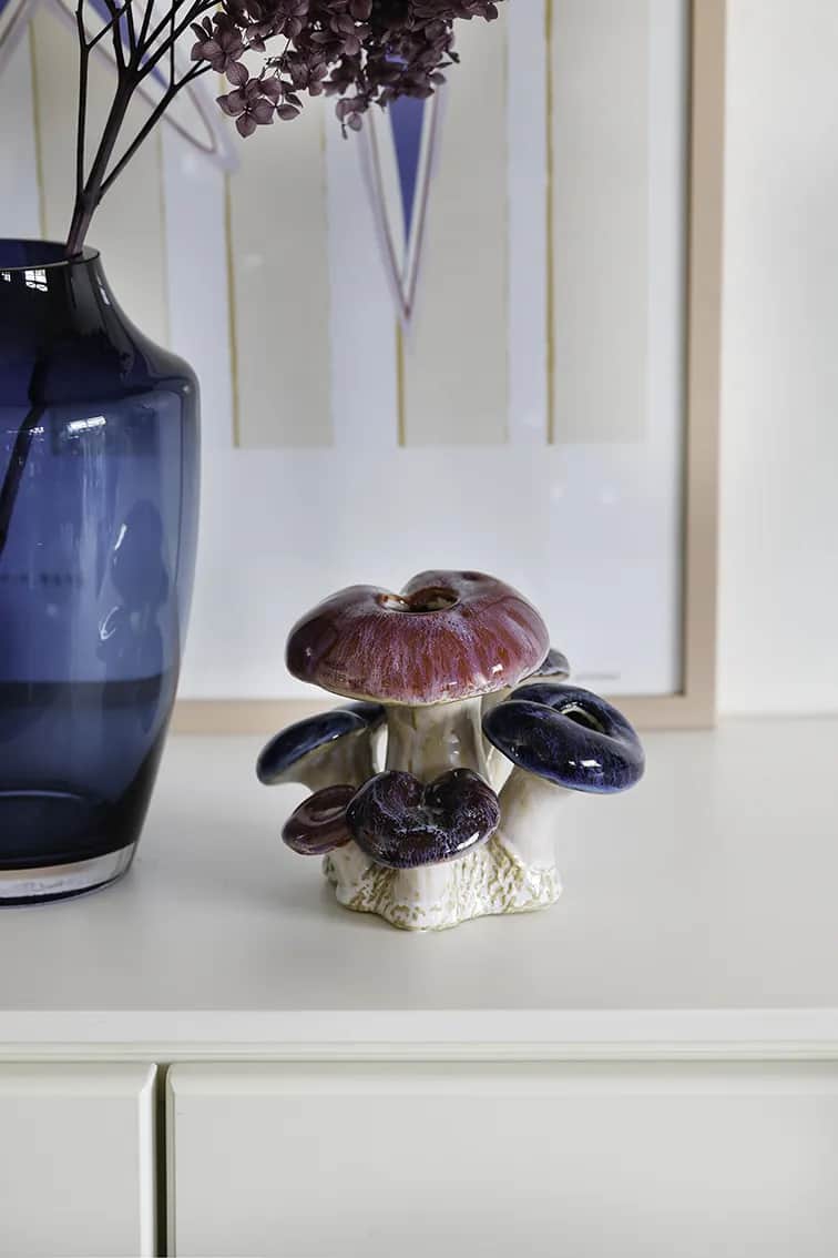 Vase, multifarvet, large