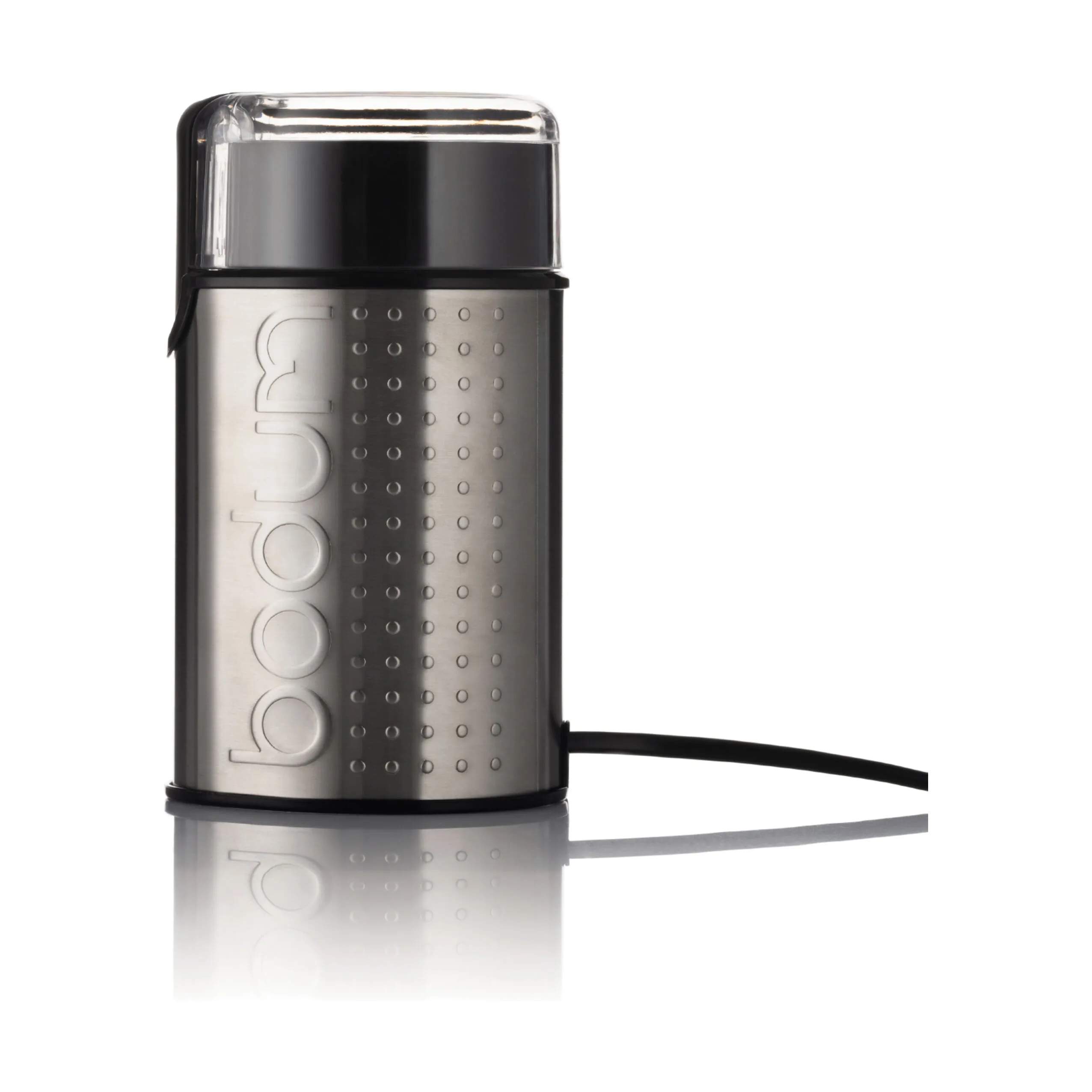 Bodum Kaffekværne Bistro Elektrisk Kaffemølle i Stål/Sort, 4
