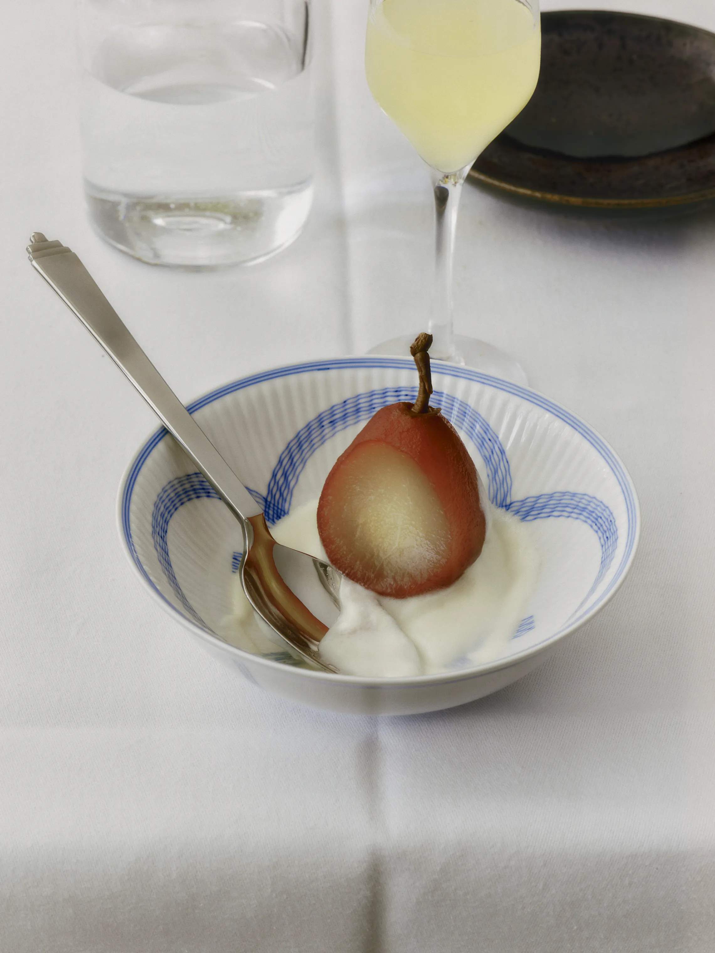 Royal Copenhagen Serveringsskåle Motif Skål i Koboltblå/hvid, 2