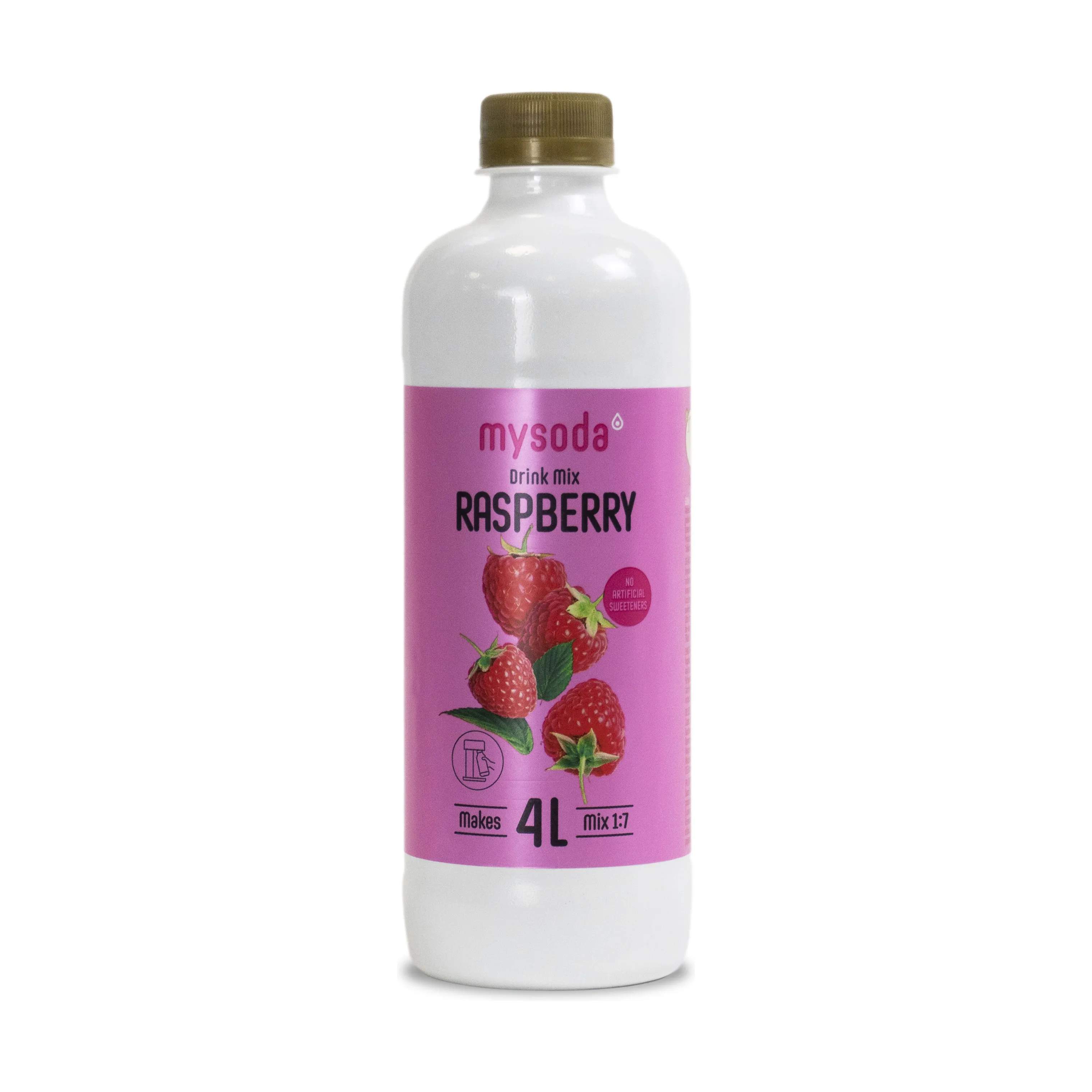 Drink Mix - Hindbær, hvid, large