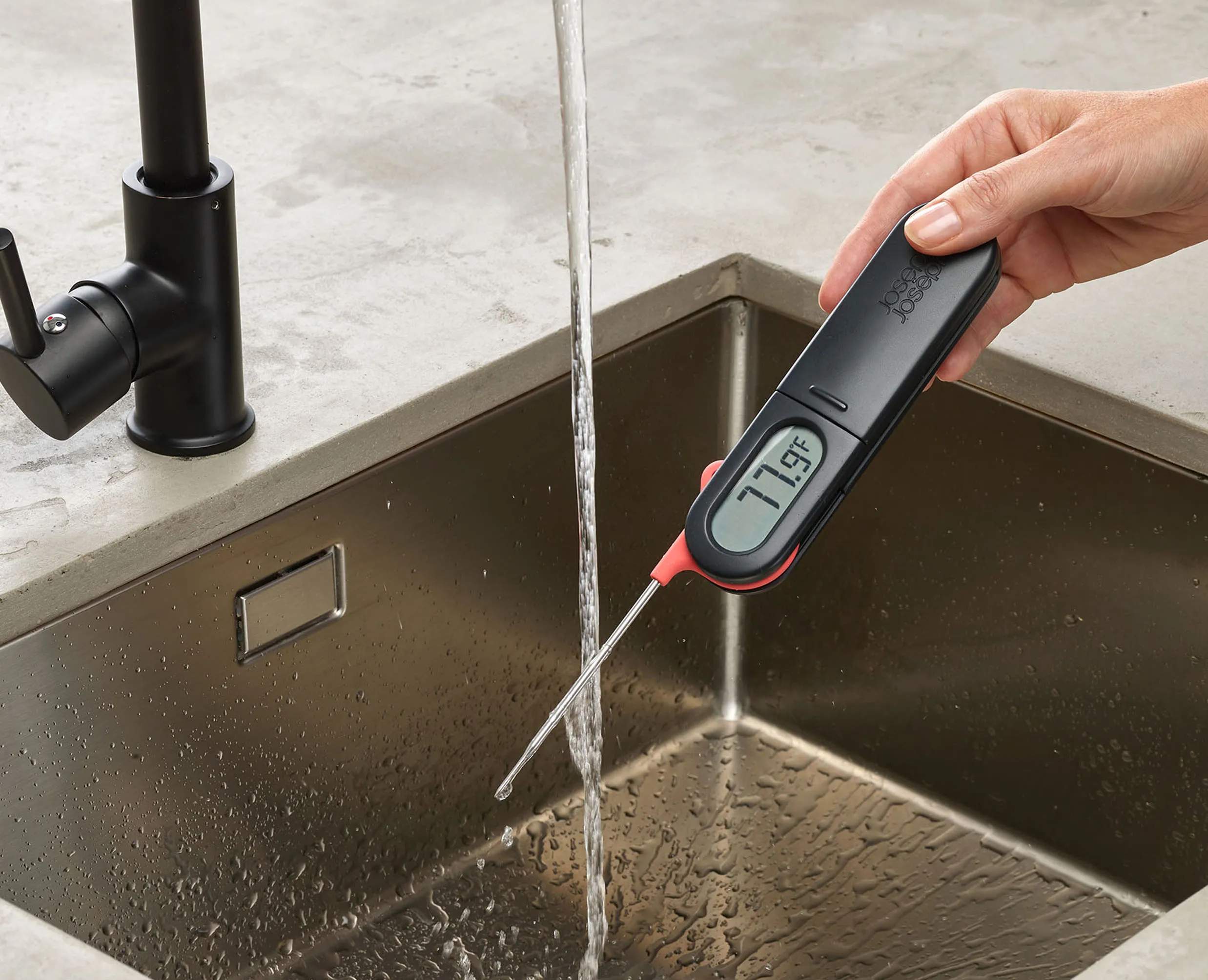 Joseph Joseph Stegetermometre Thermapoint Stegetermometer i Sort, 6