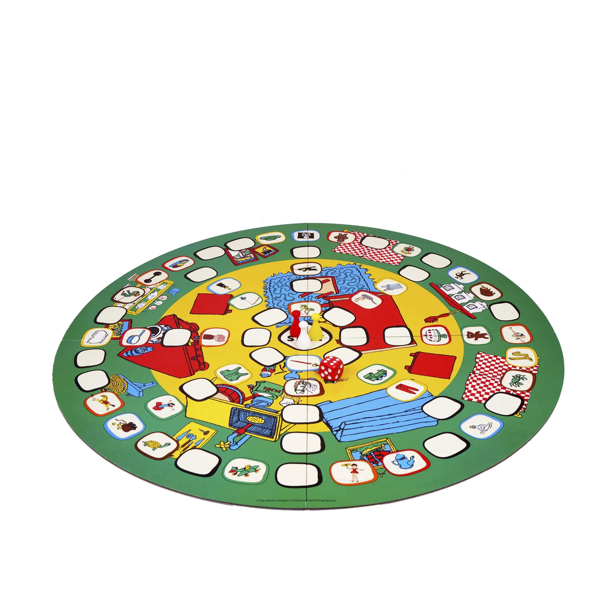 Barbo Toys Spil Pippi Langstrømpe Pippi Langstrømpe Brætspil - Tingfinder i Multifarvet, 4