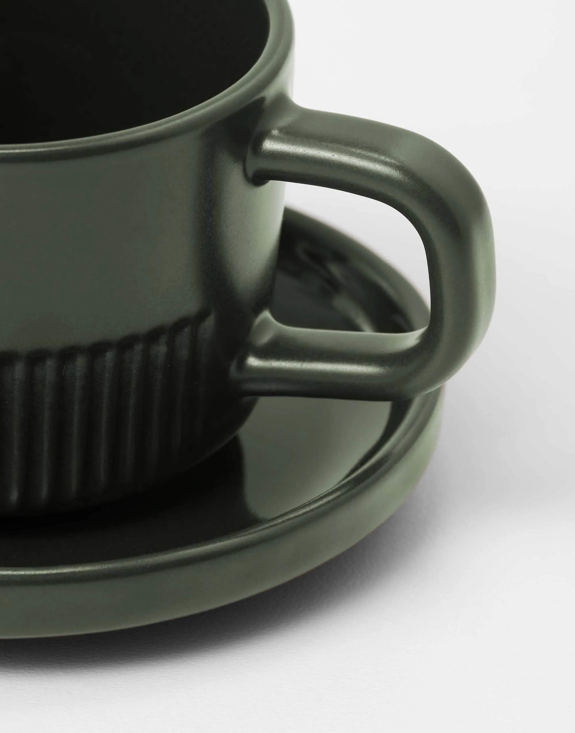 Marc O'Polo Espressokopper Moments Espressokop m. Underkop i Olive green, 3