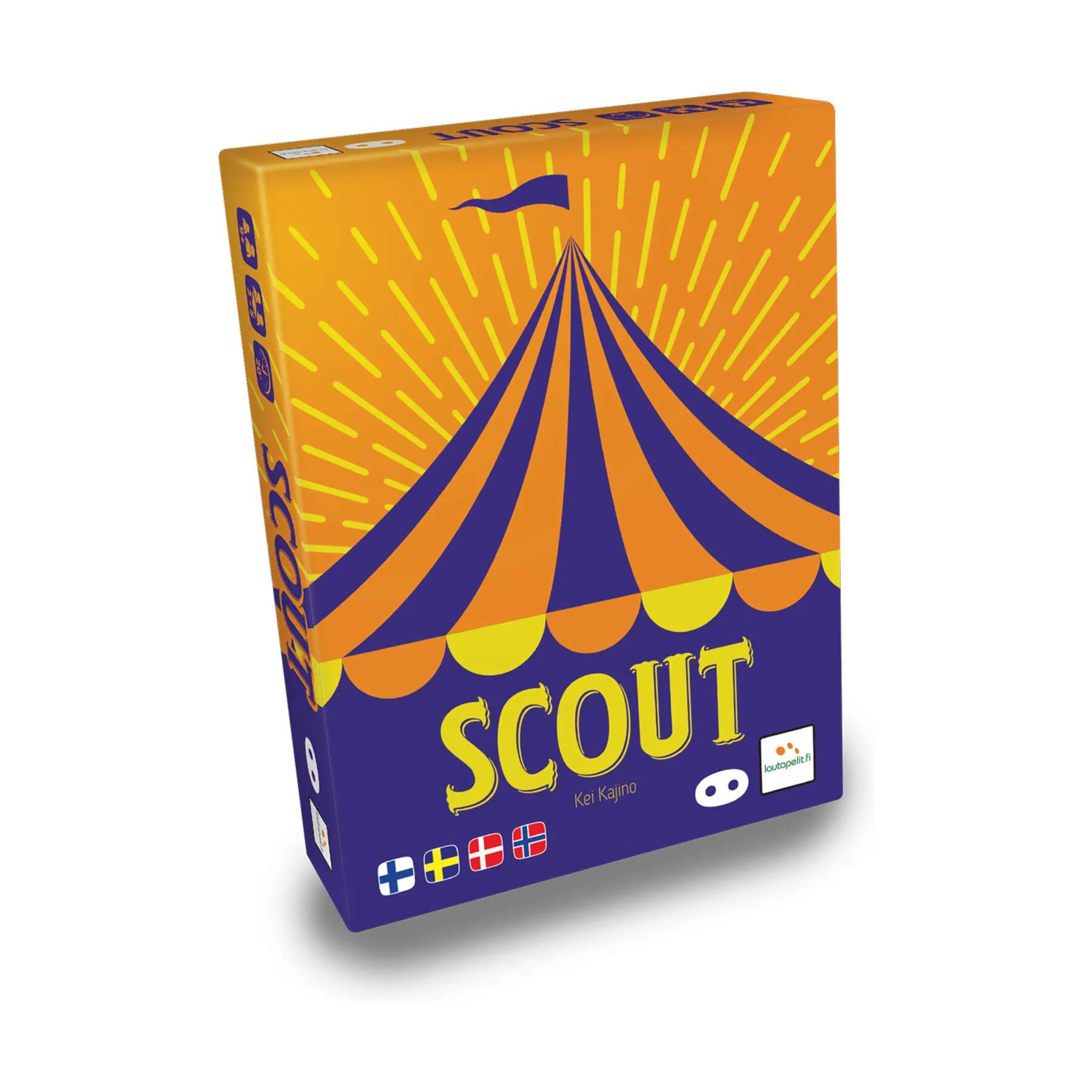 Spilbræt Spil Kortspil - Scout i Multifarvet, 1