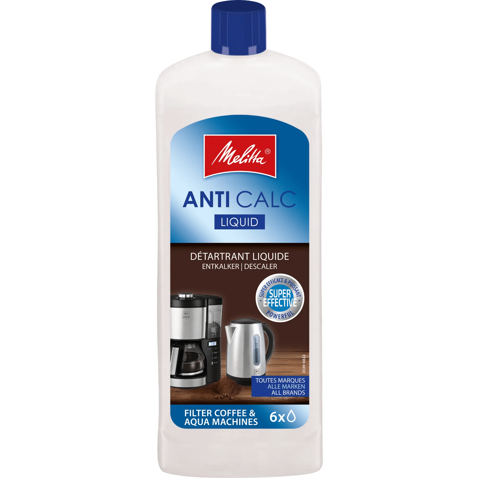 Melitta Tilbehør til kaffemaskiner Afkalkning i Hvid, 1