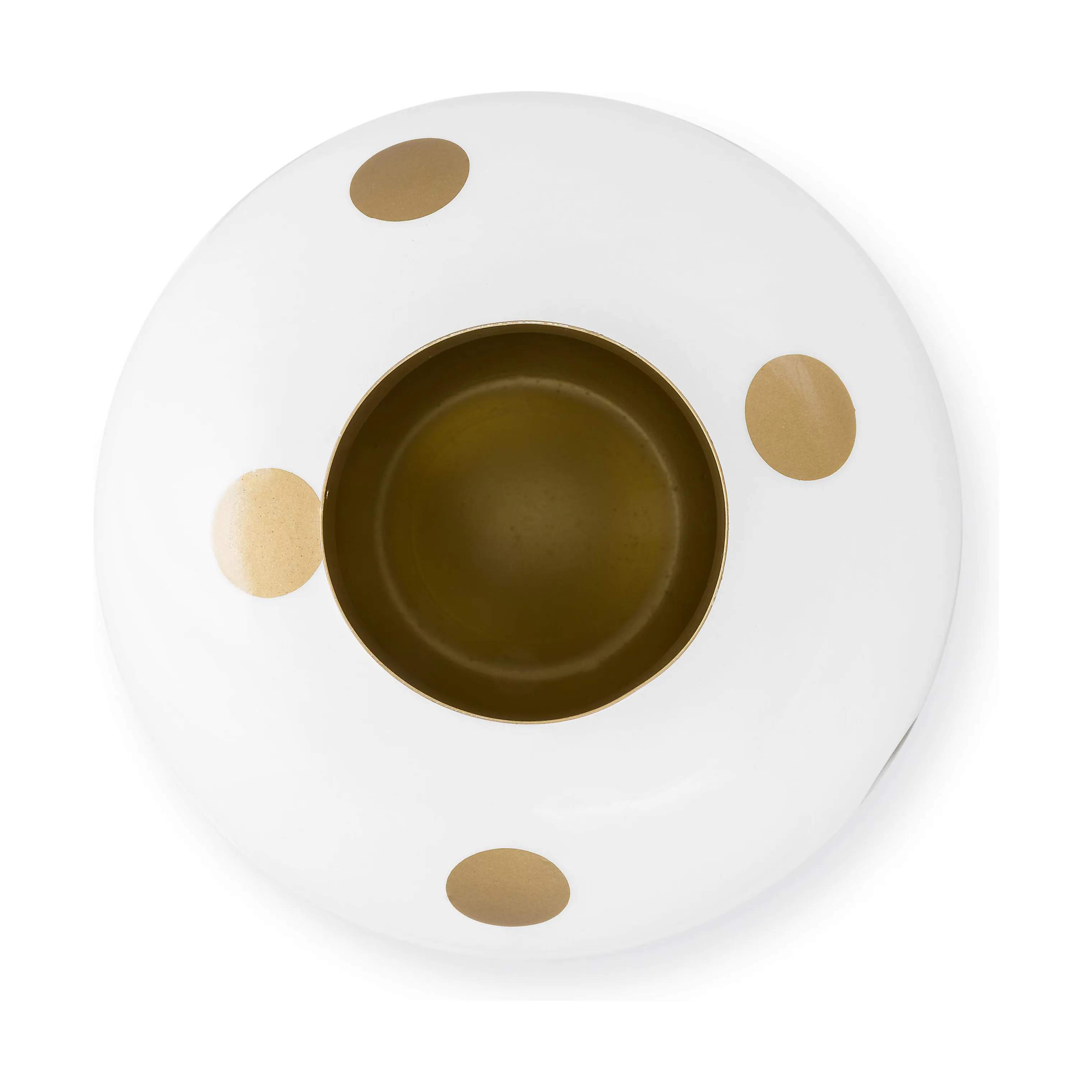 PIP Studio Vaser Dot delight Vase i Withe Gold, 32 cm, 4