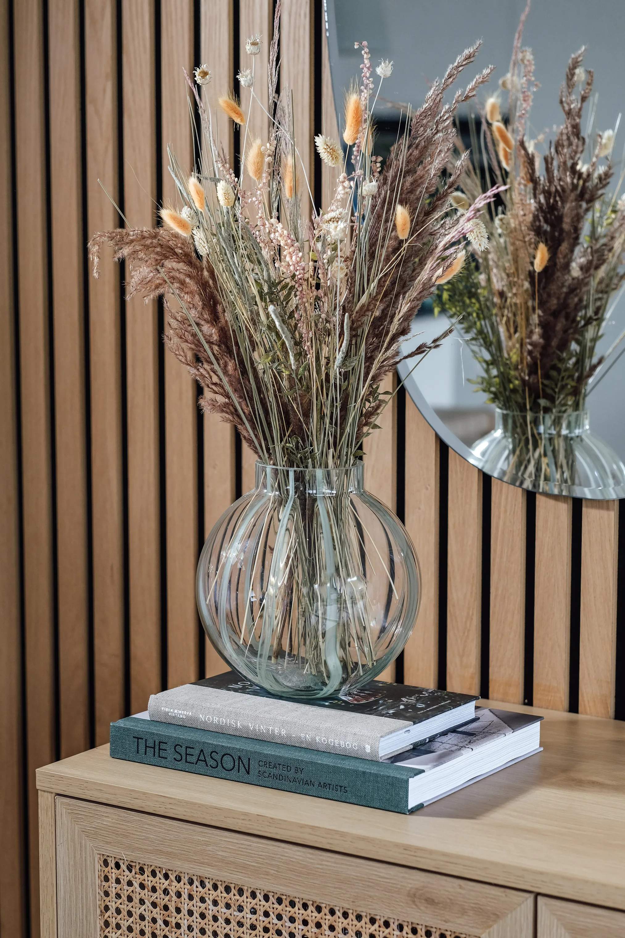 CASA Living Vaser Vase i Grøn/klar, 2