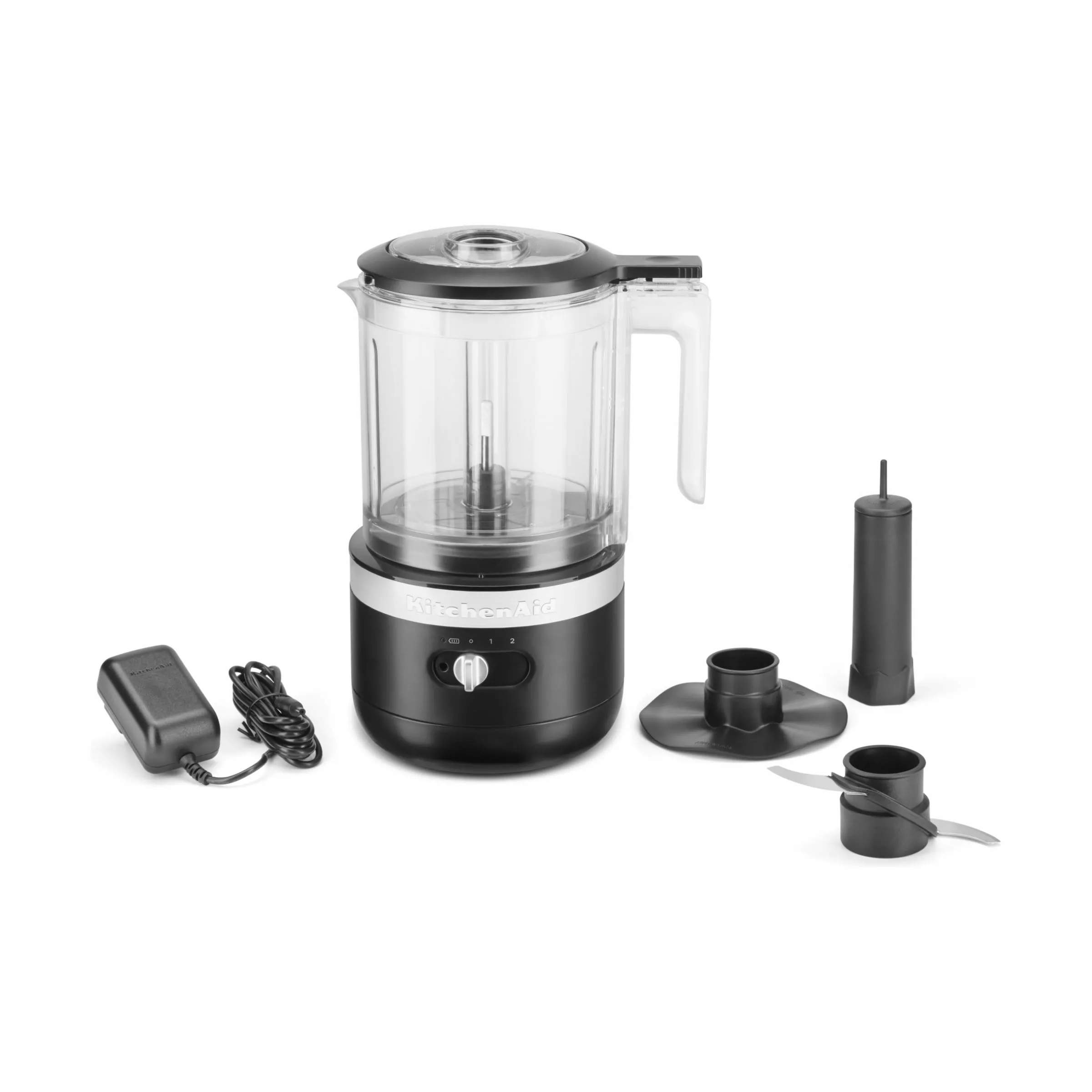 Ledningsfri Foodprocessor 519EBM, mat sort, large