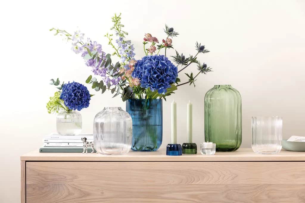 Villeroy & Boch Vaser Fleur Vert Vase i Klar, 28 cm, 3