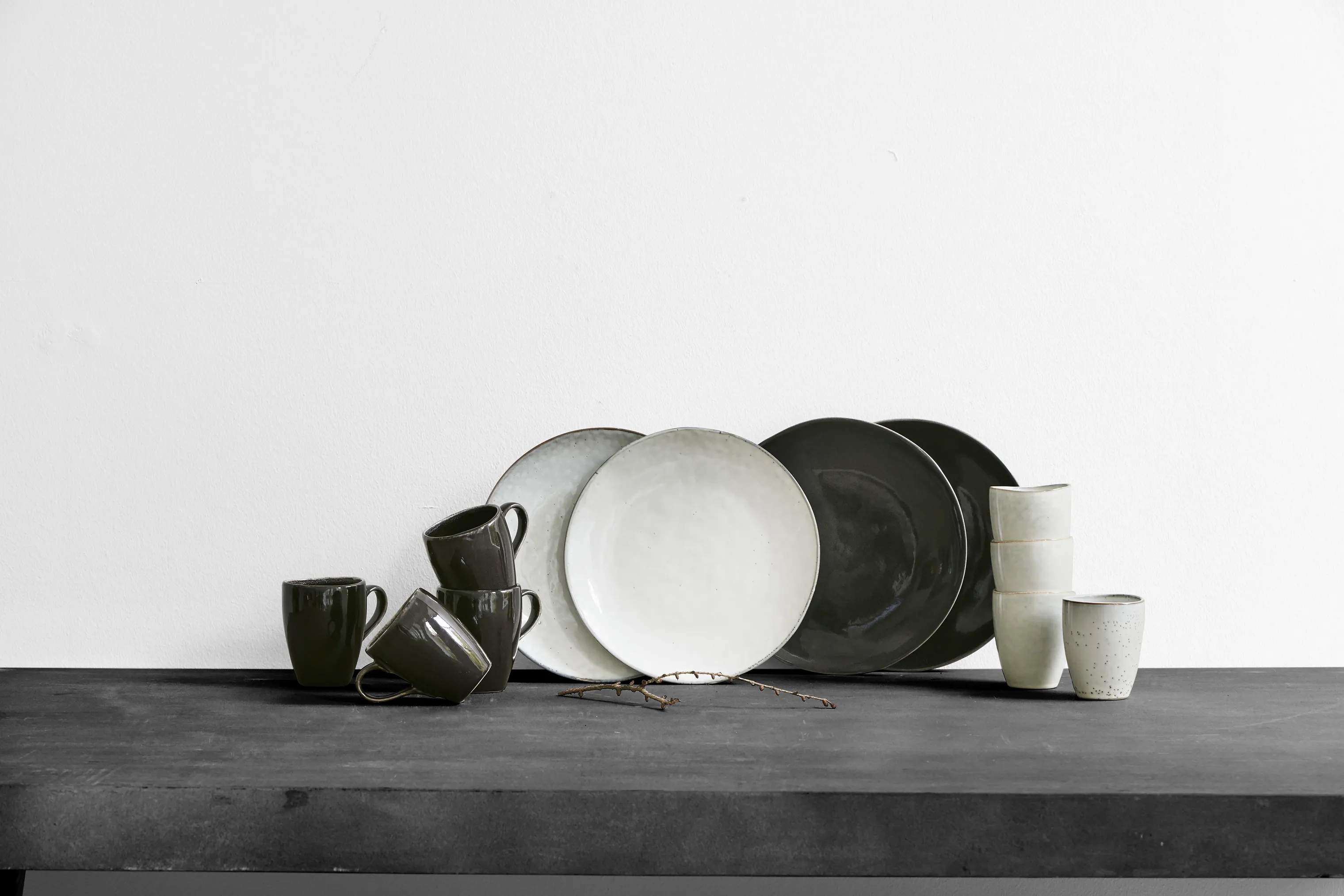 Broste Copenhagen Middagstallerkener Nordic Sand Middagstallerken i 26 cm, 3