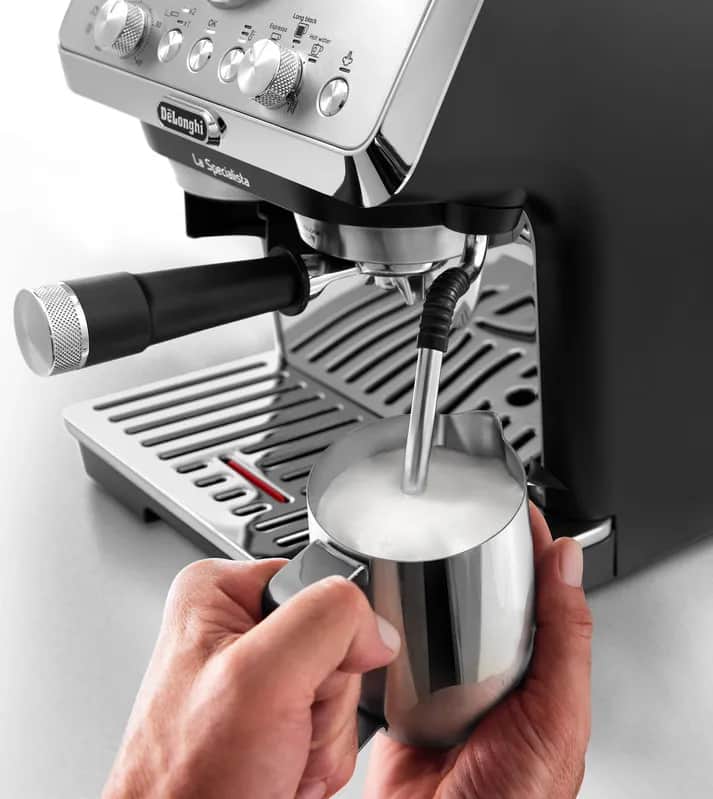DeLonghi Espressomaskiner La Specialista Arte Espressomaskine EC9155 i Sølvfarvet/sort, 5