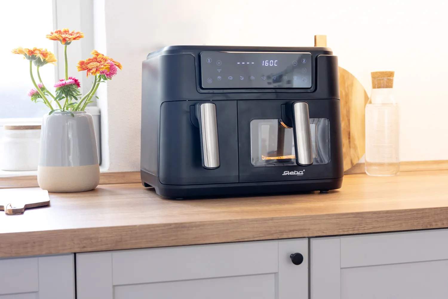Steba Airfryers Duo Airfryer i Sort, 2