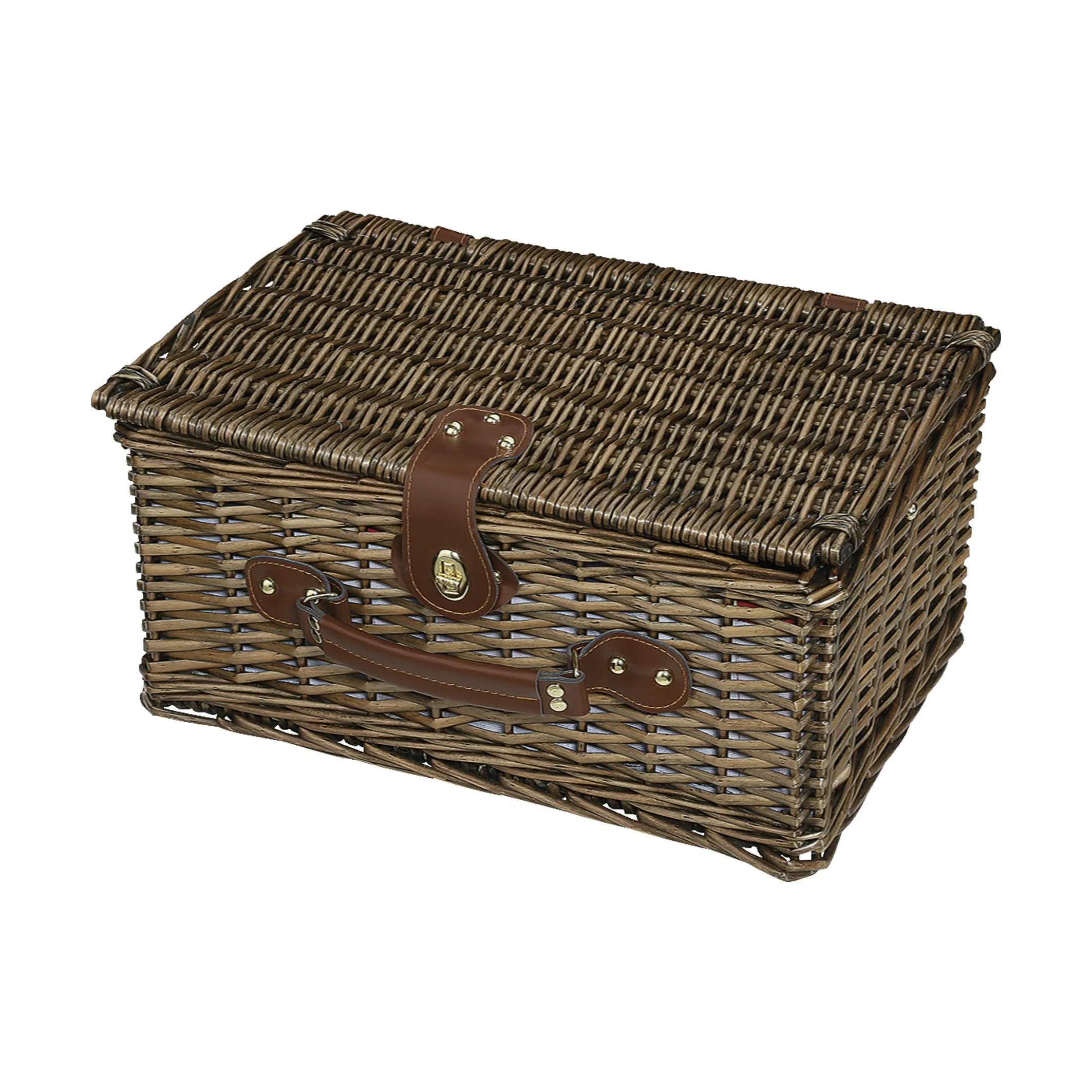 Cilio Picnickurve Cilio Picnic Lenno Picnickurv i Brun/rød/blå/beige, 2