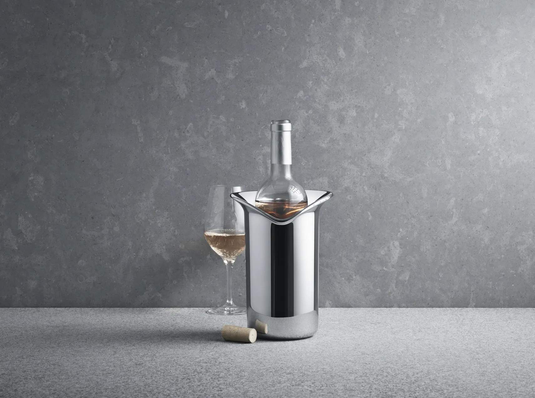 Georg Jensen Vinkølere Wine & Bar Wine Vinkøler i Stål, 2