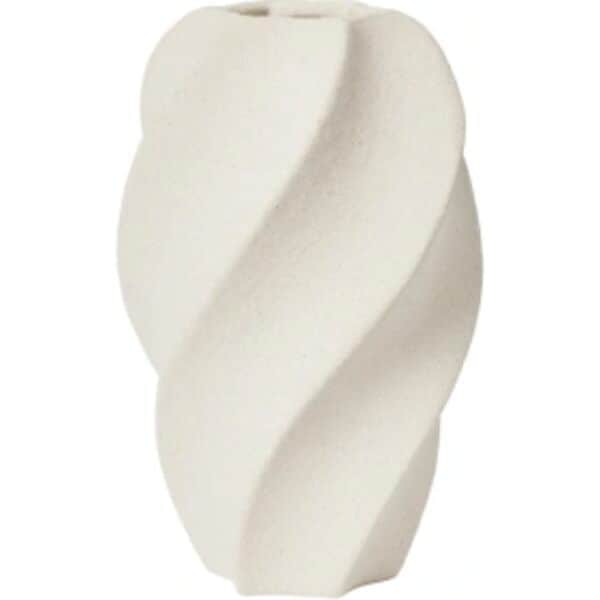 Broste Copenhagen Vaser Odette Vase i Hvid , 24 cm, 1
