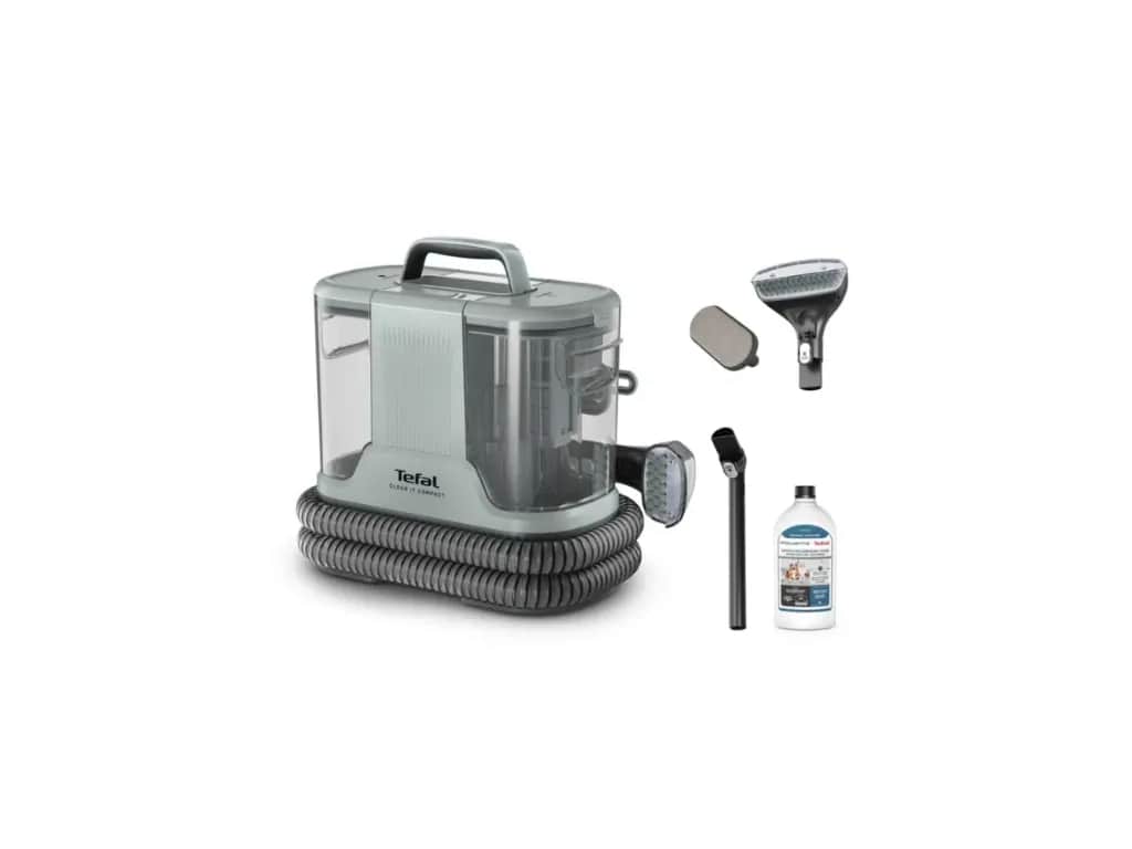 Tefal Dampere Clean It Compact Tekstilrenser i Eukalyptus, 1