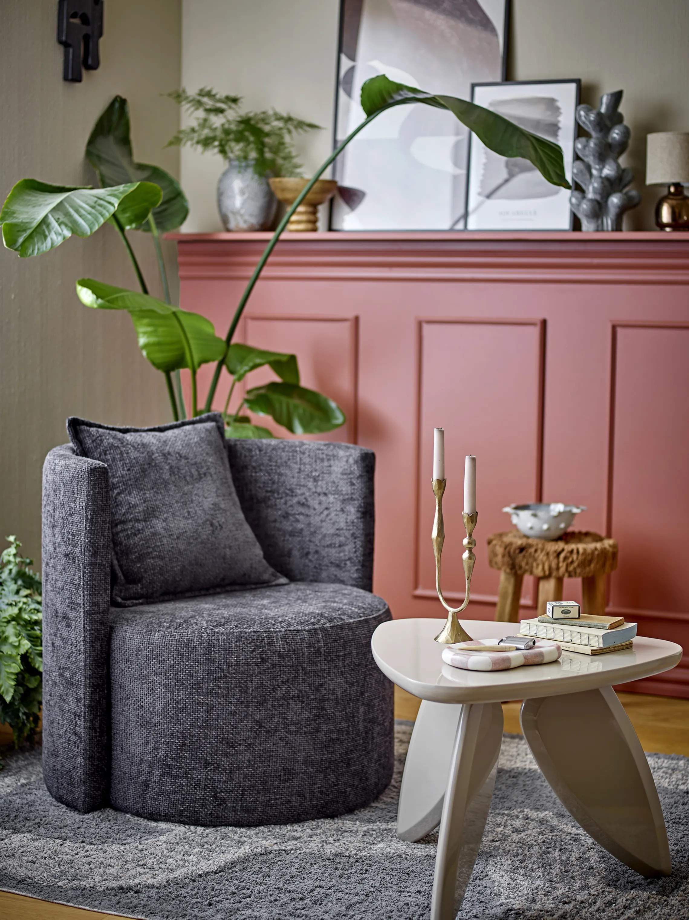 Bloomingville Loungestole Morris Loungestol i Grå, 2