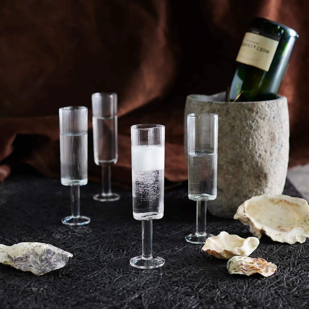 Muubs Champagneglas Lago Ripe Champagneglas i Klar glas, 3