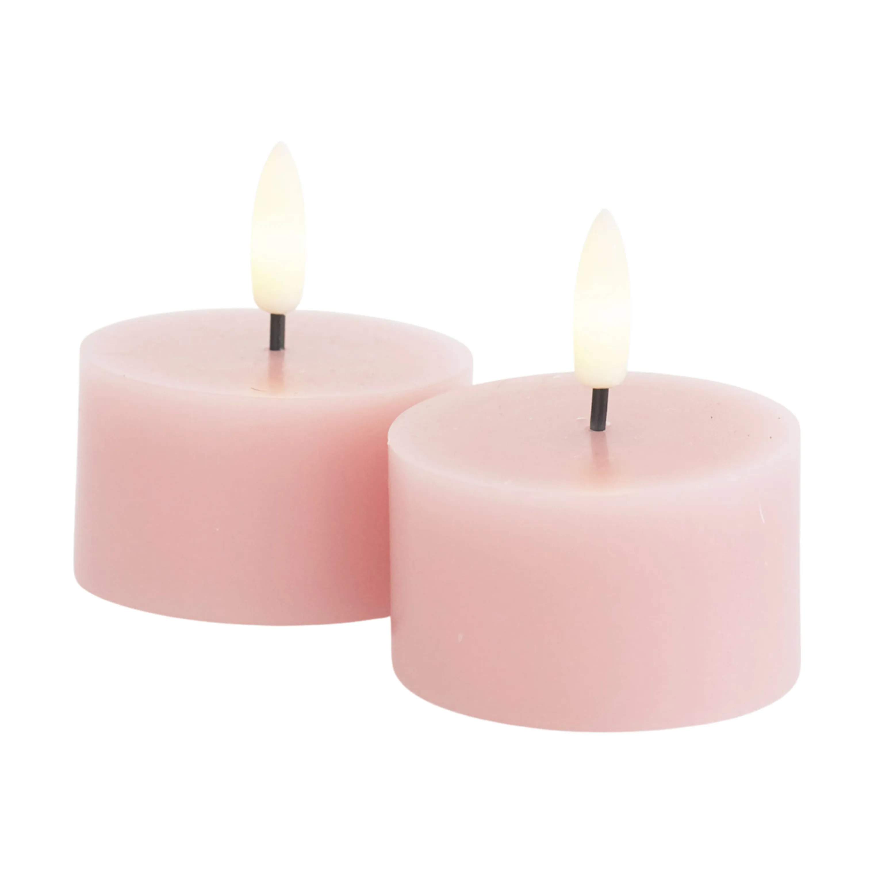 Sirius LED-lys Sille LED Fyrfadslys - 2 stk. i Light Pink, 3,4 cm, 1