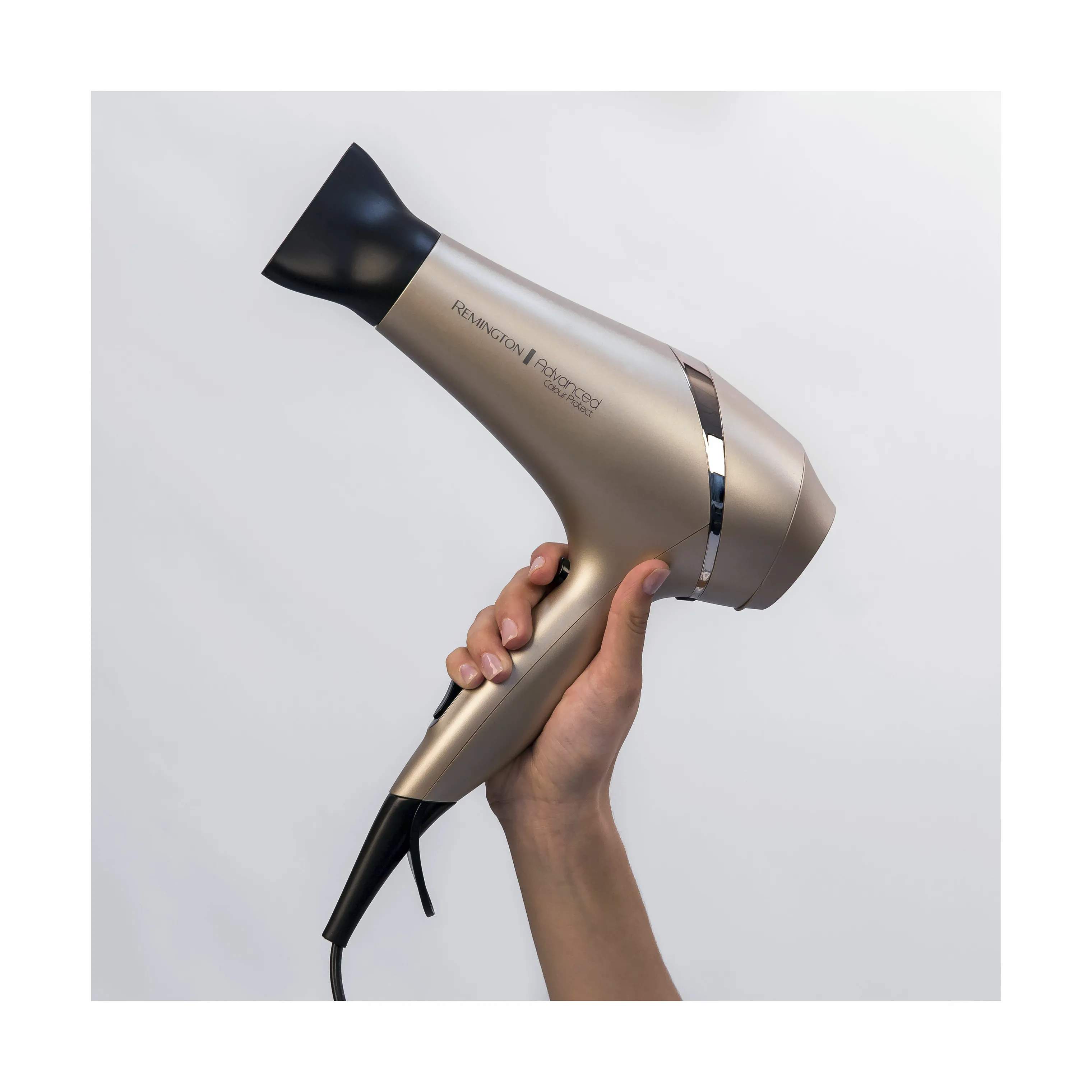 Remington Hårtørrere Advanced Colour Protect AC Hårtørrer i Guldfarvet, 4