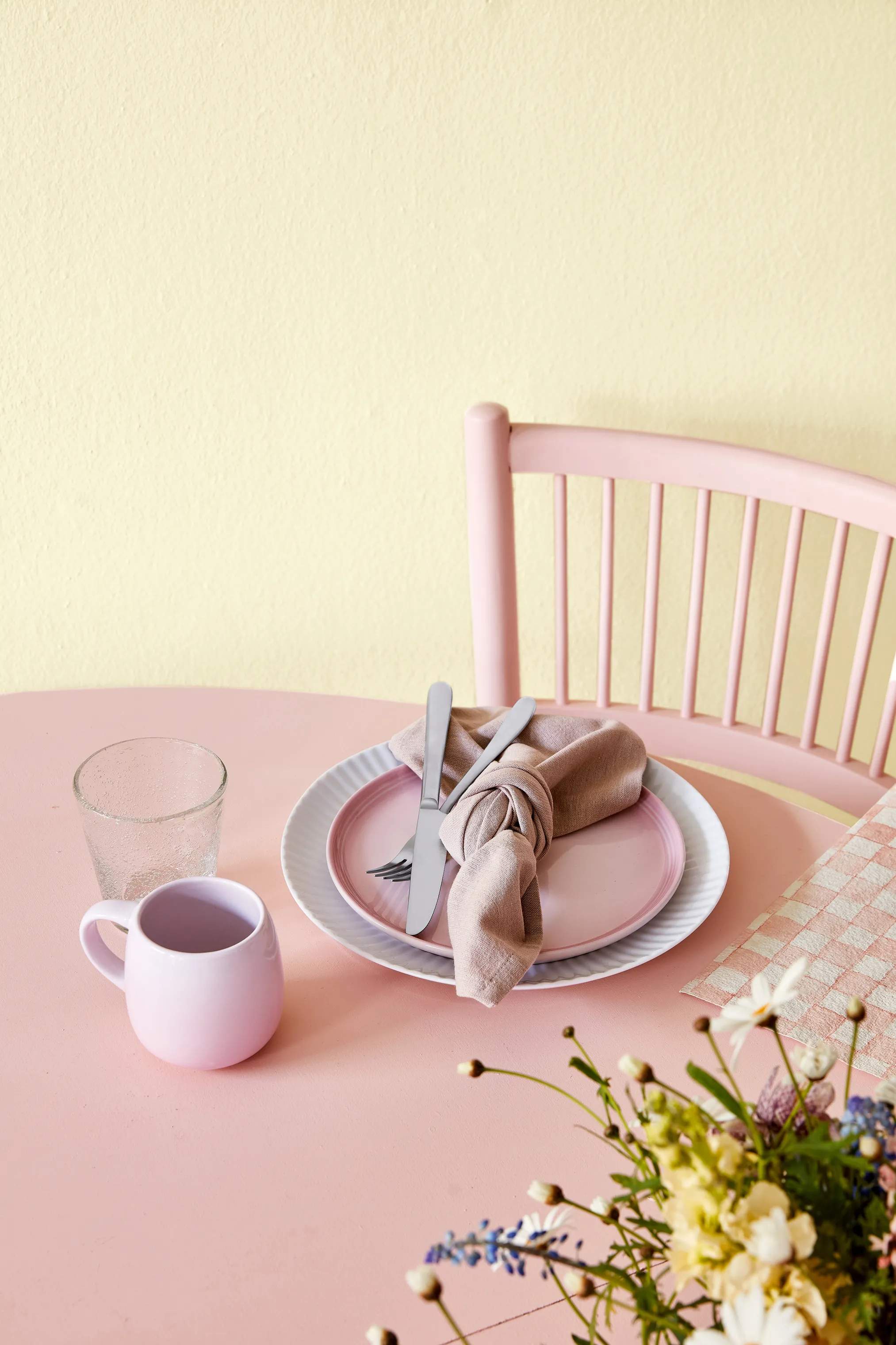 CASA Living Middagstallerkener Daisy Middagstallerken i Hvid, 27 cm, 2