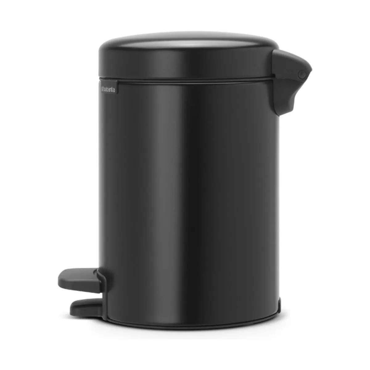 Brabantia Toiletspande NewIcon Pedalspand i Mat sort, 3 L, 3