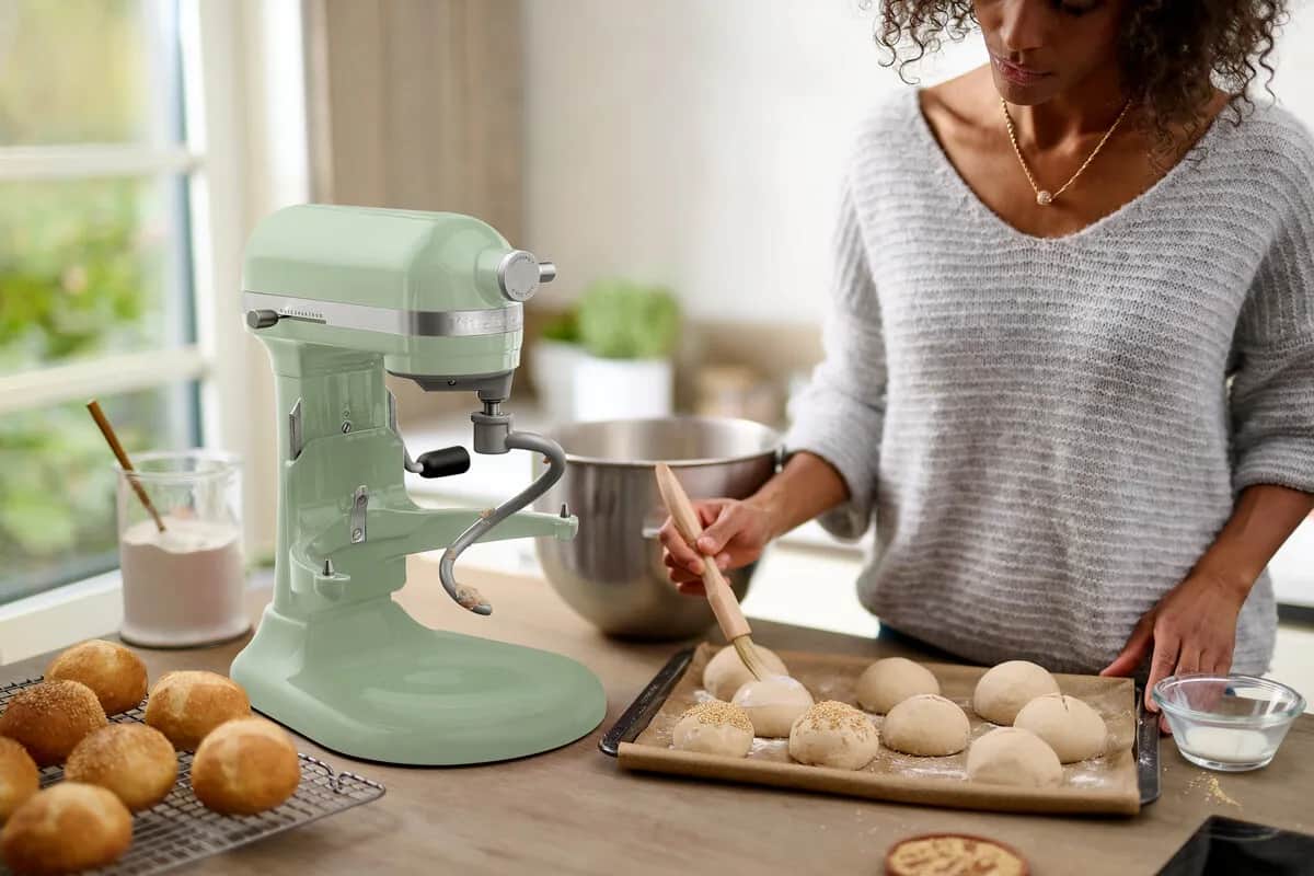 KitchenAid Røremaskiner Artisan Køkkenmaskine 5KSM60SPXEPT i Pistachio, 3